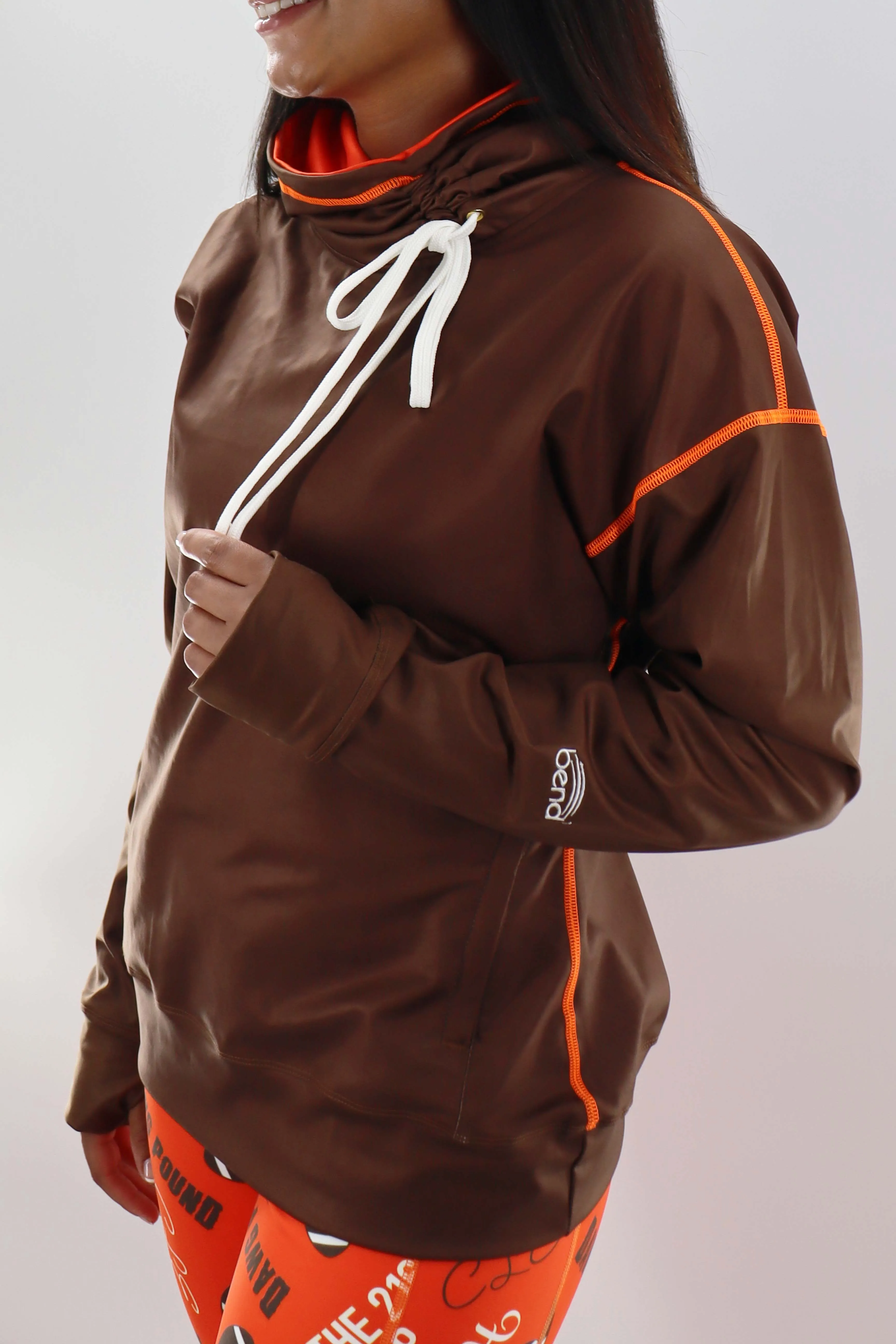 4208 - The "Cleveland Love" Mock Neck Pullover
