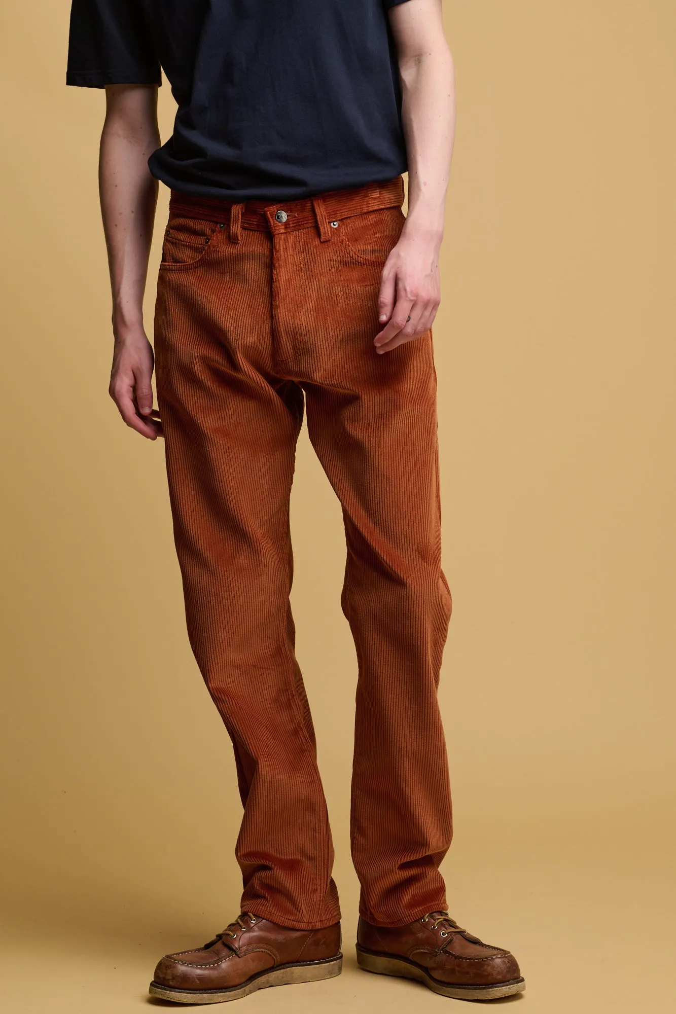 5 Pocket Corduroy Jean - Cinnamon