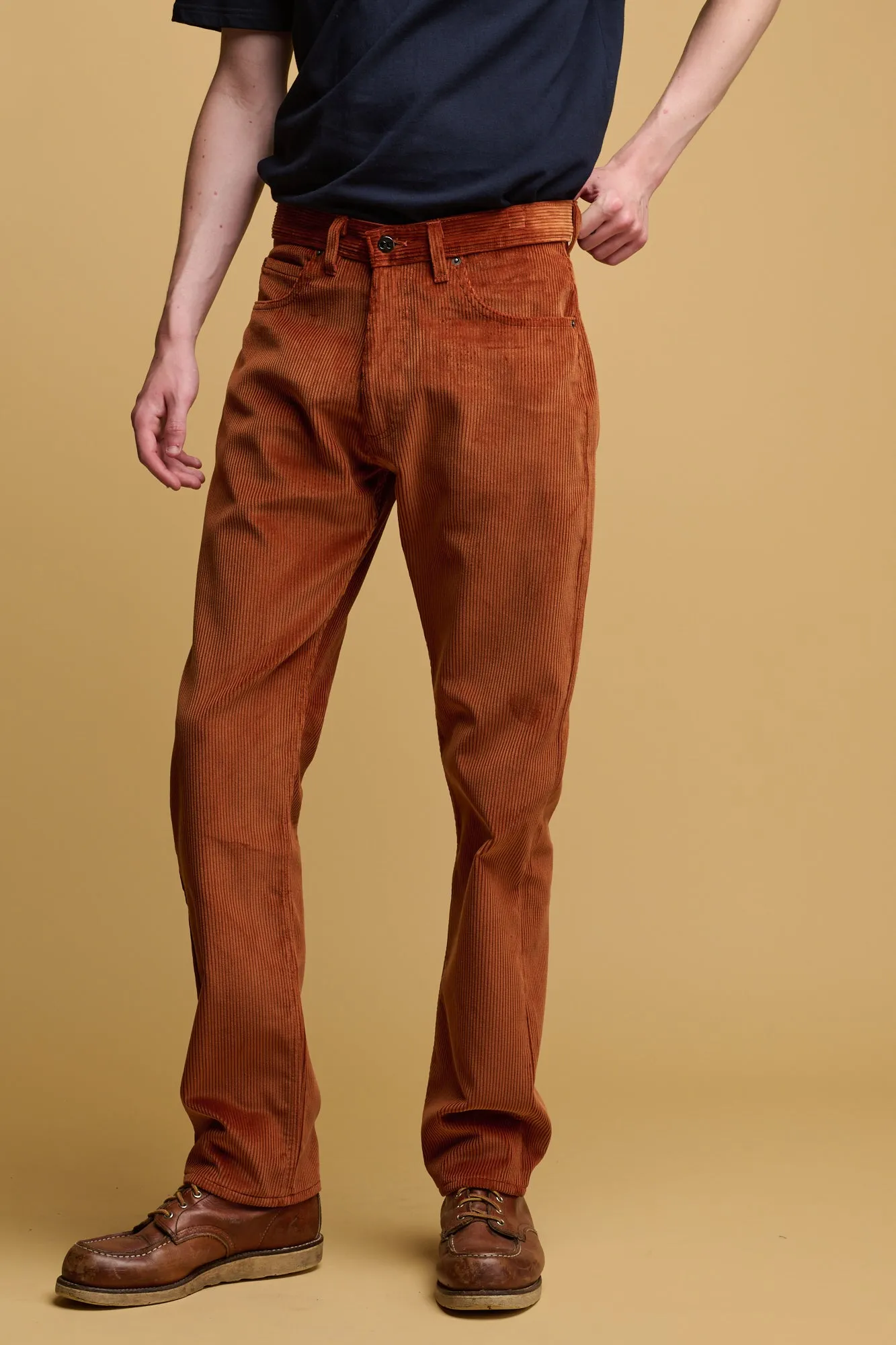 5 Pocket Corduroy Jean - Cinnamon