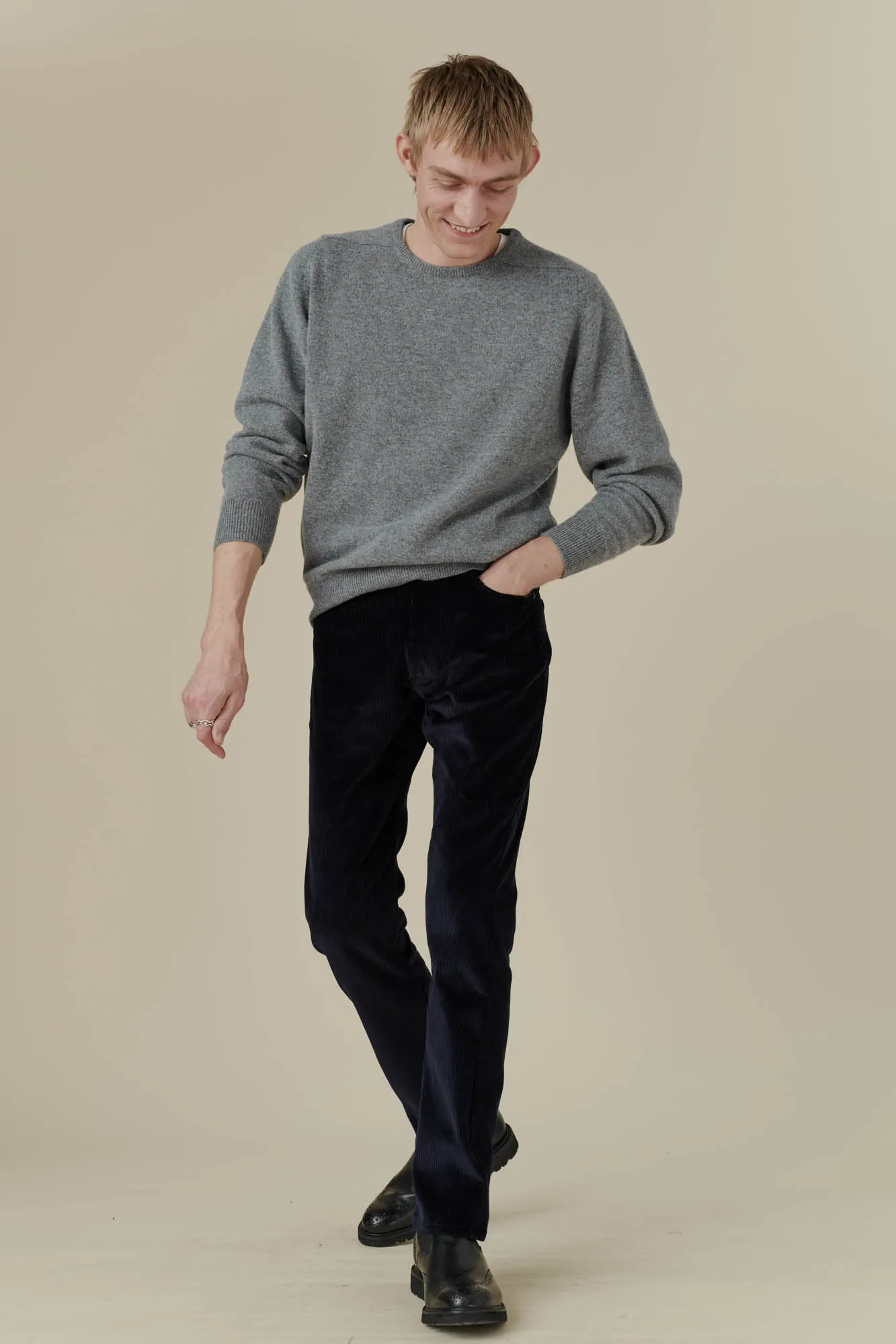 5 Pocket Corduroy Jean - Navy