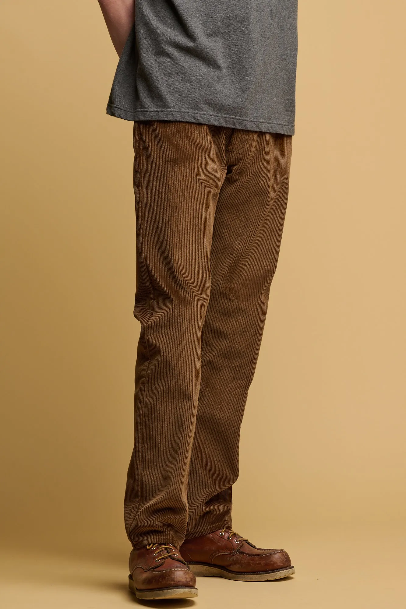 5 Pocket Corduroy Jean - Tan