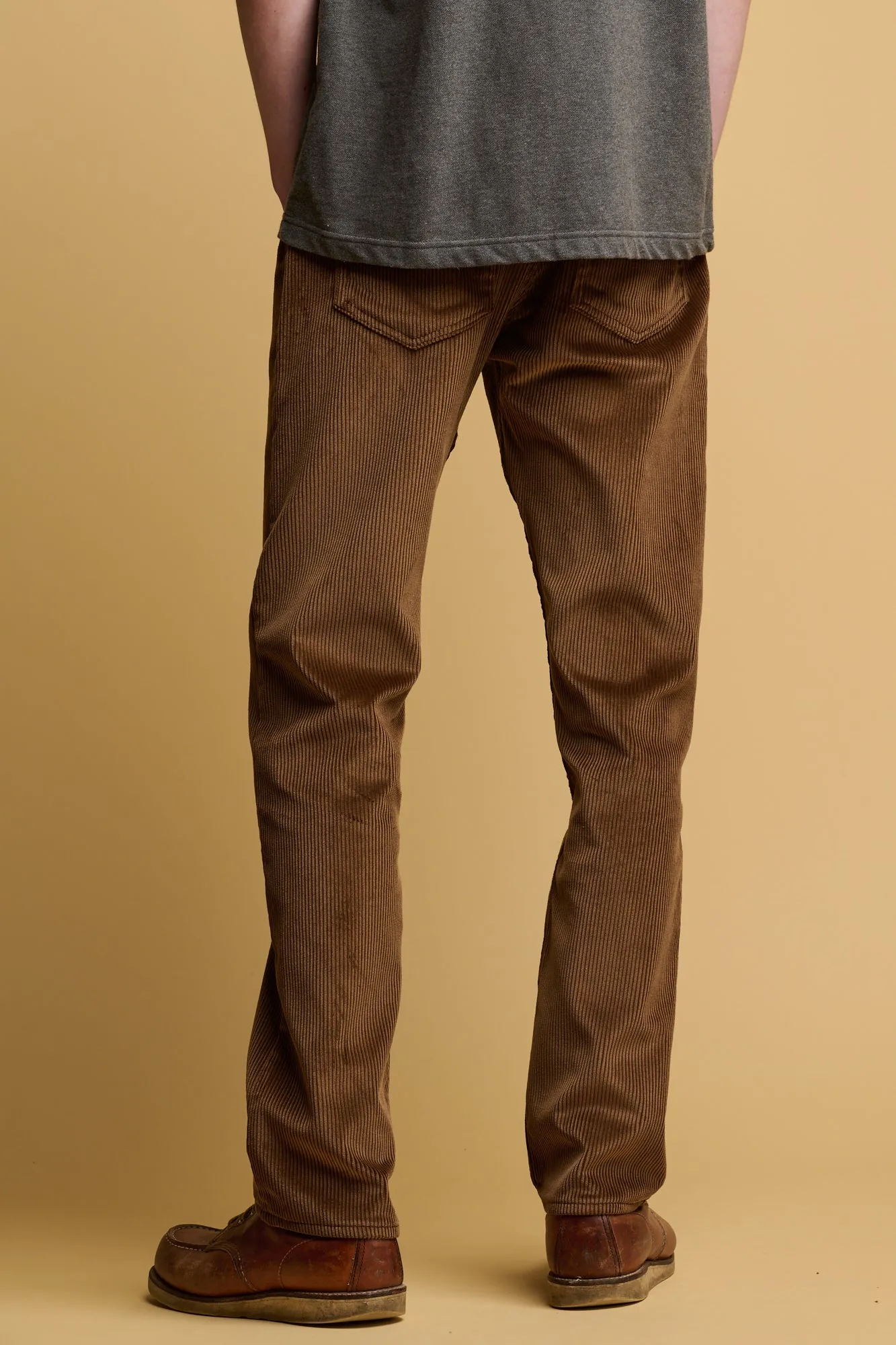 5 Pocket Corduroy Jean - Tan