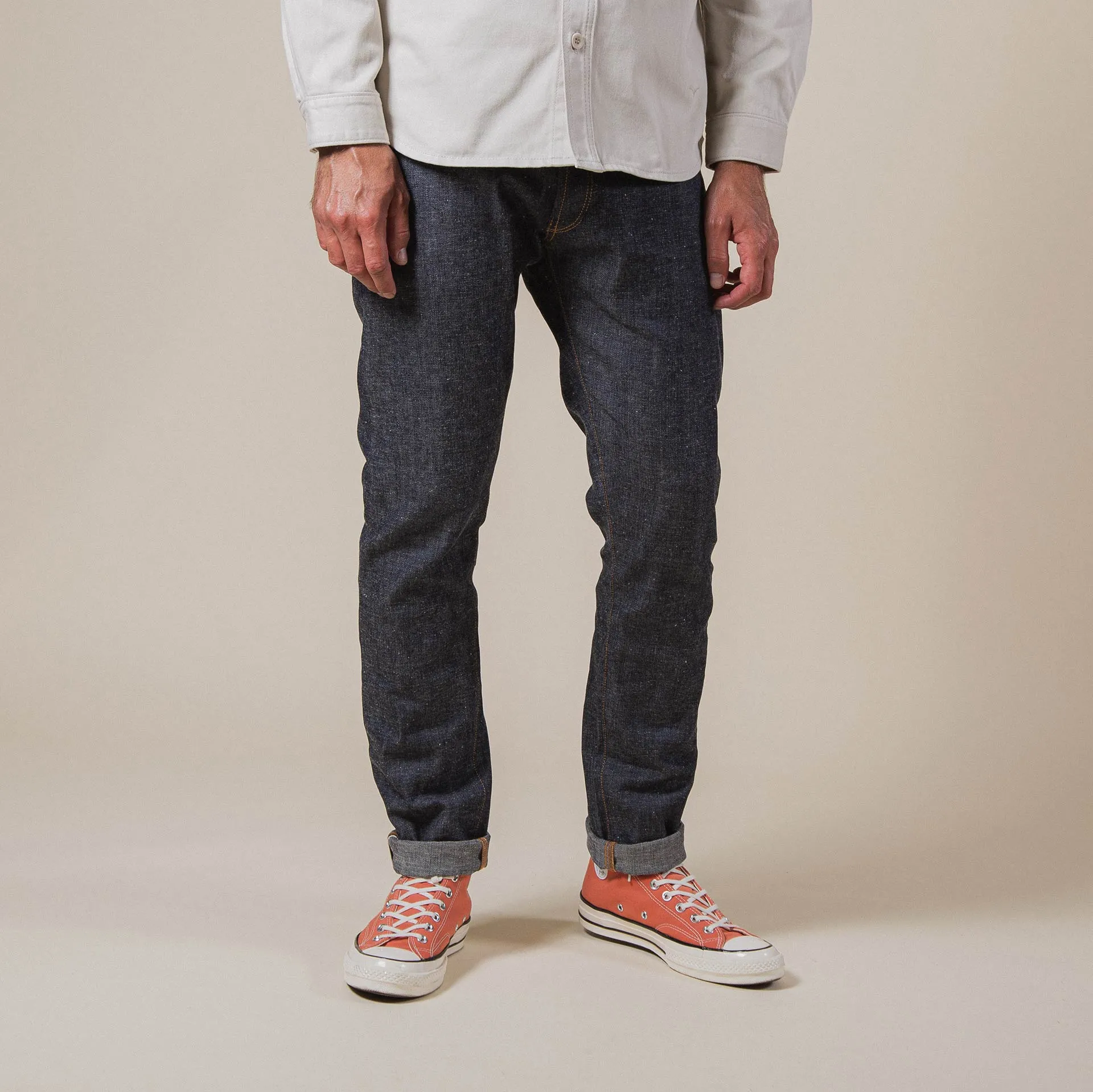 B-01 SLIM TAPERED 11 oz. neppy selvedge