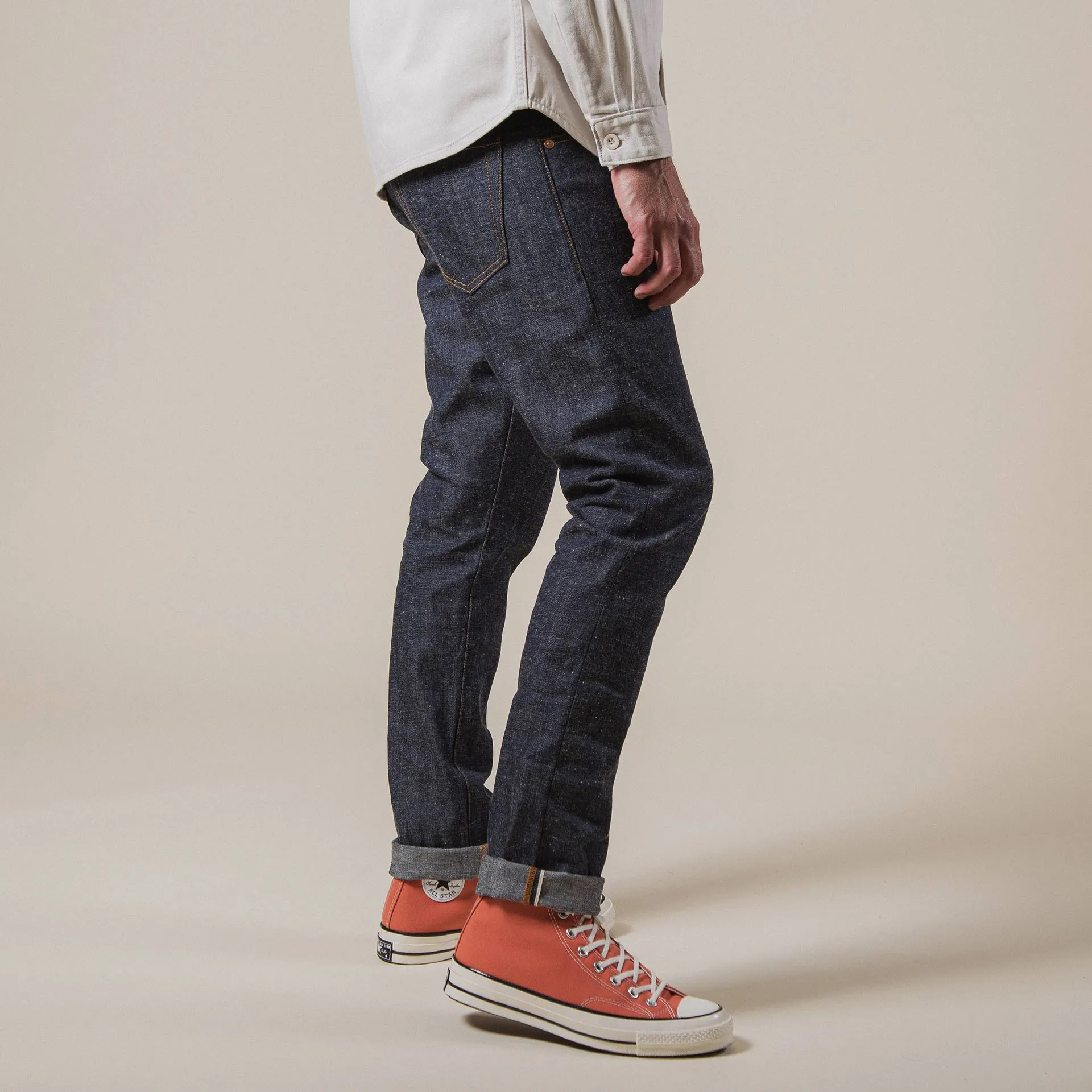 B-01 SLIM TAPERED 11 oz. neppy selvedge