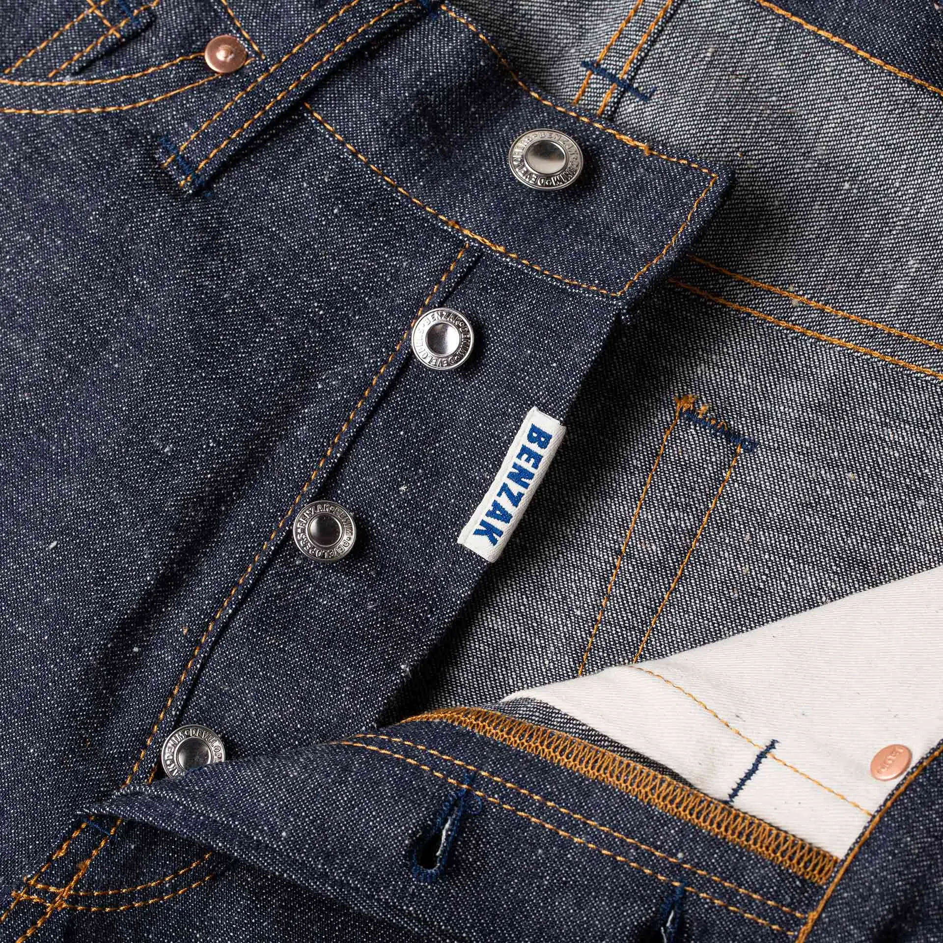 B-01 SLIM TAPERED 11 oz. neppy selvedge