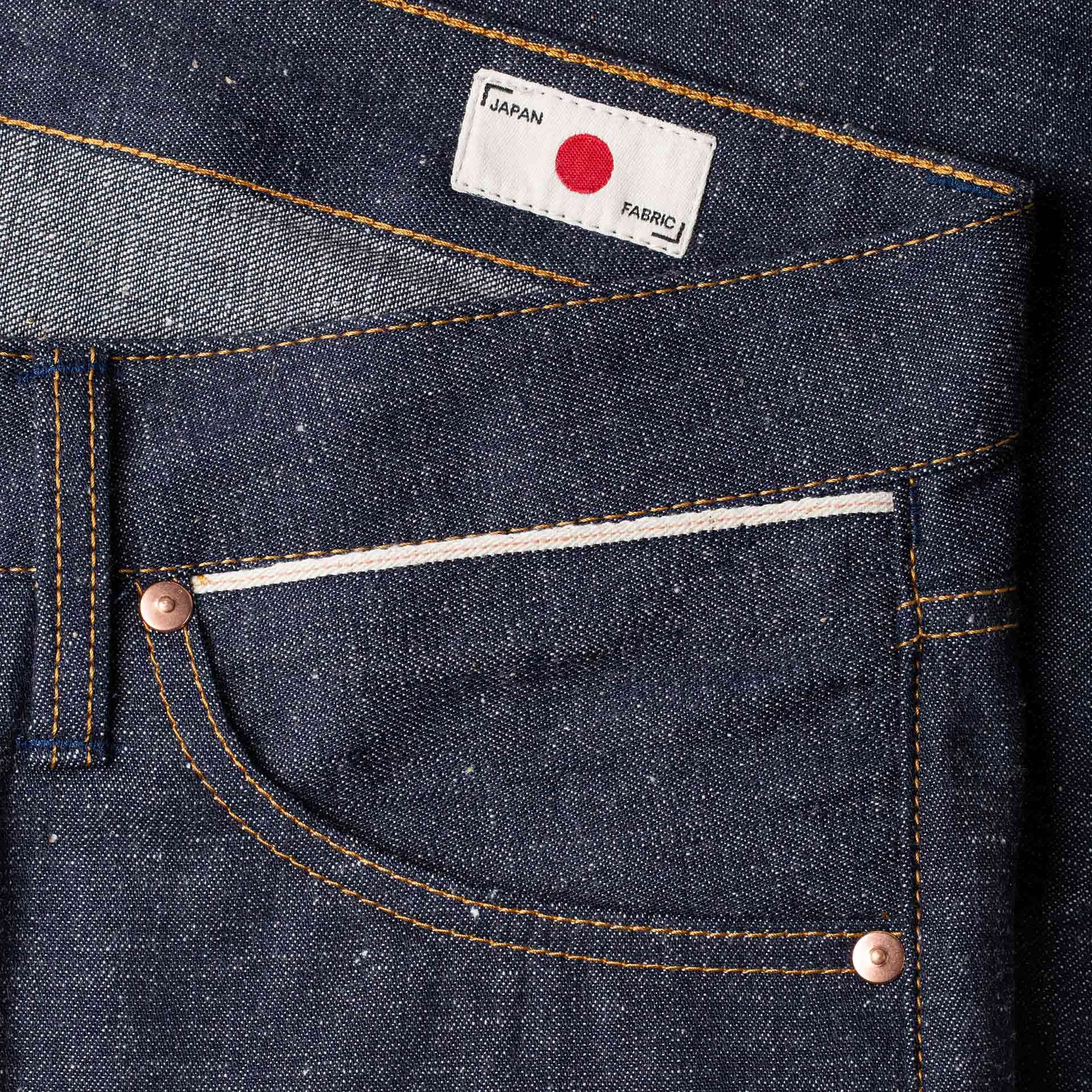 B-01 SLIM TAPERED 11 oz. neppy selvedge