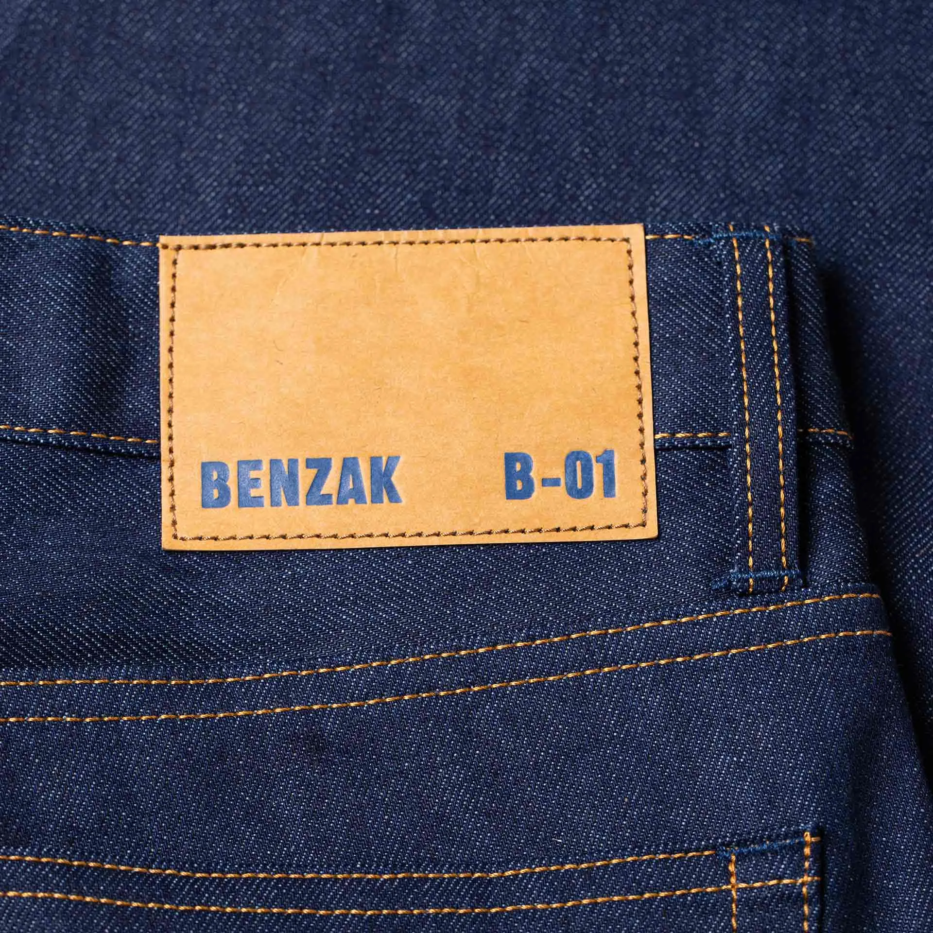 B-01 SLIM TAPERED 13 oz. indigo eco selvedge