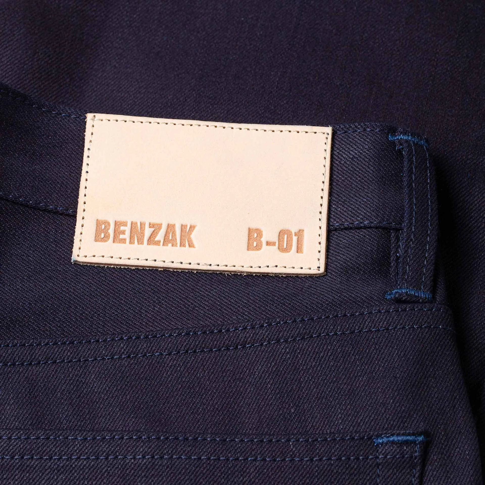 B-01 SLIM TAPERED 14 oz. double indigo selvedge
