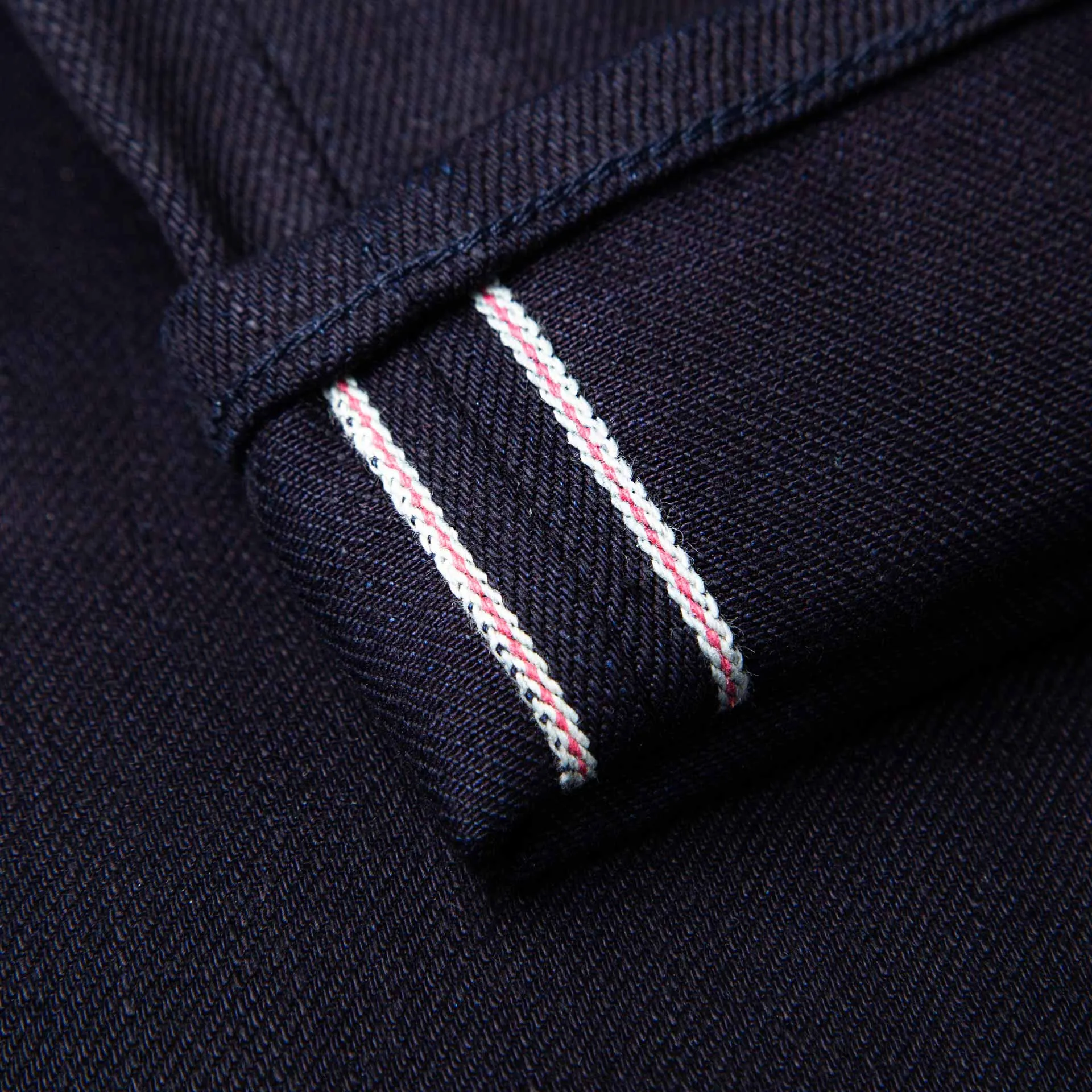 B-01 SLIM TAPERED 14 oz. double indigo selvedge