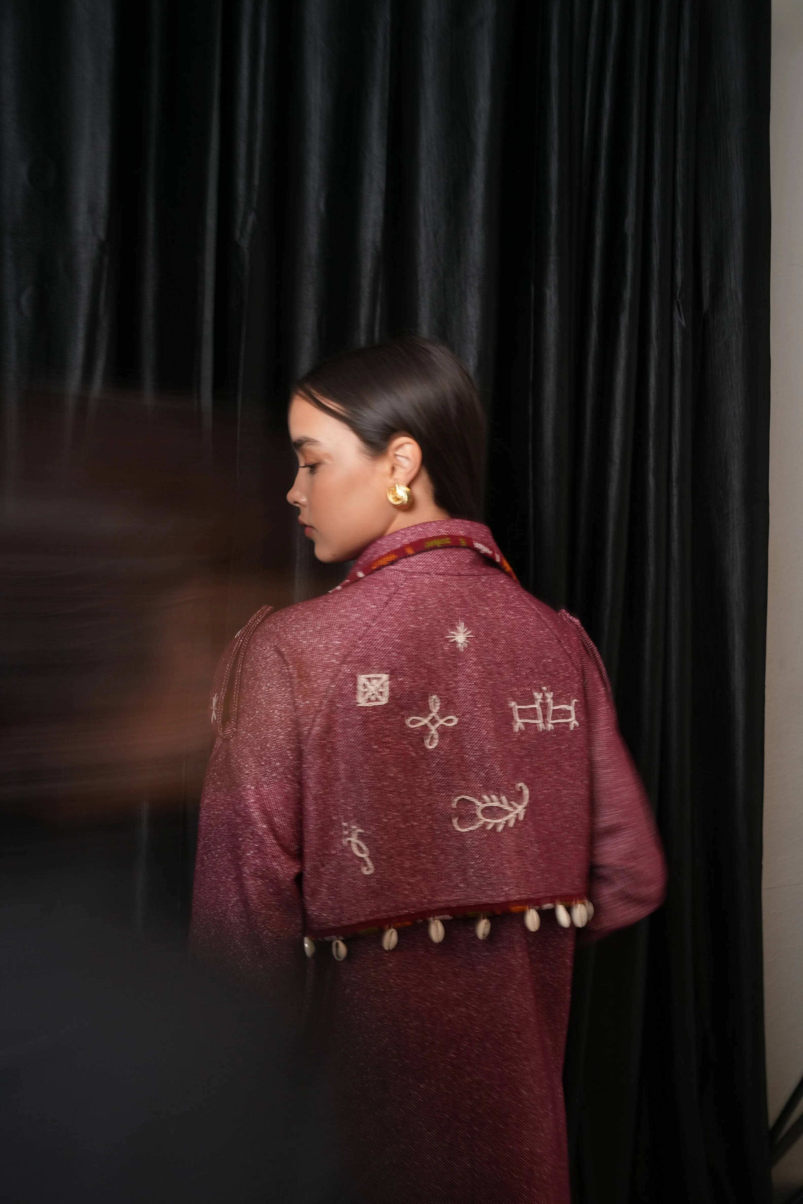 Boho Trench Coat