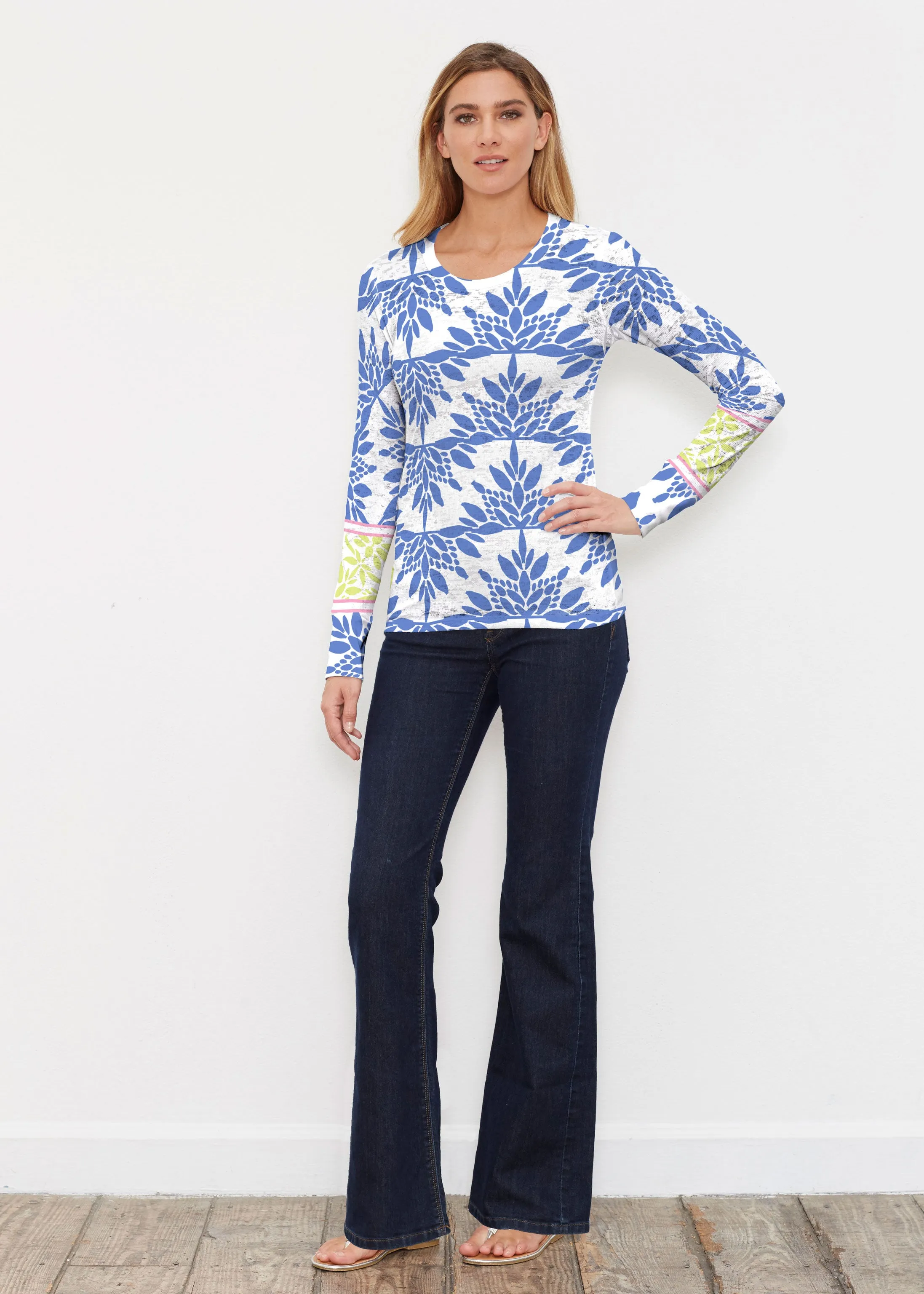 Eccentric (8043) ~ Thermal Long Sleeve Crew Shirt