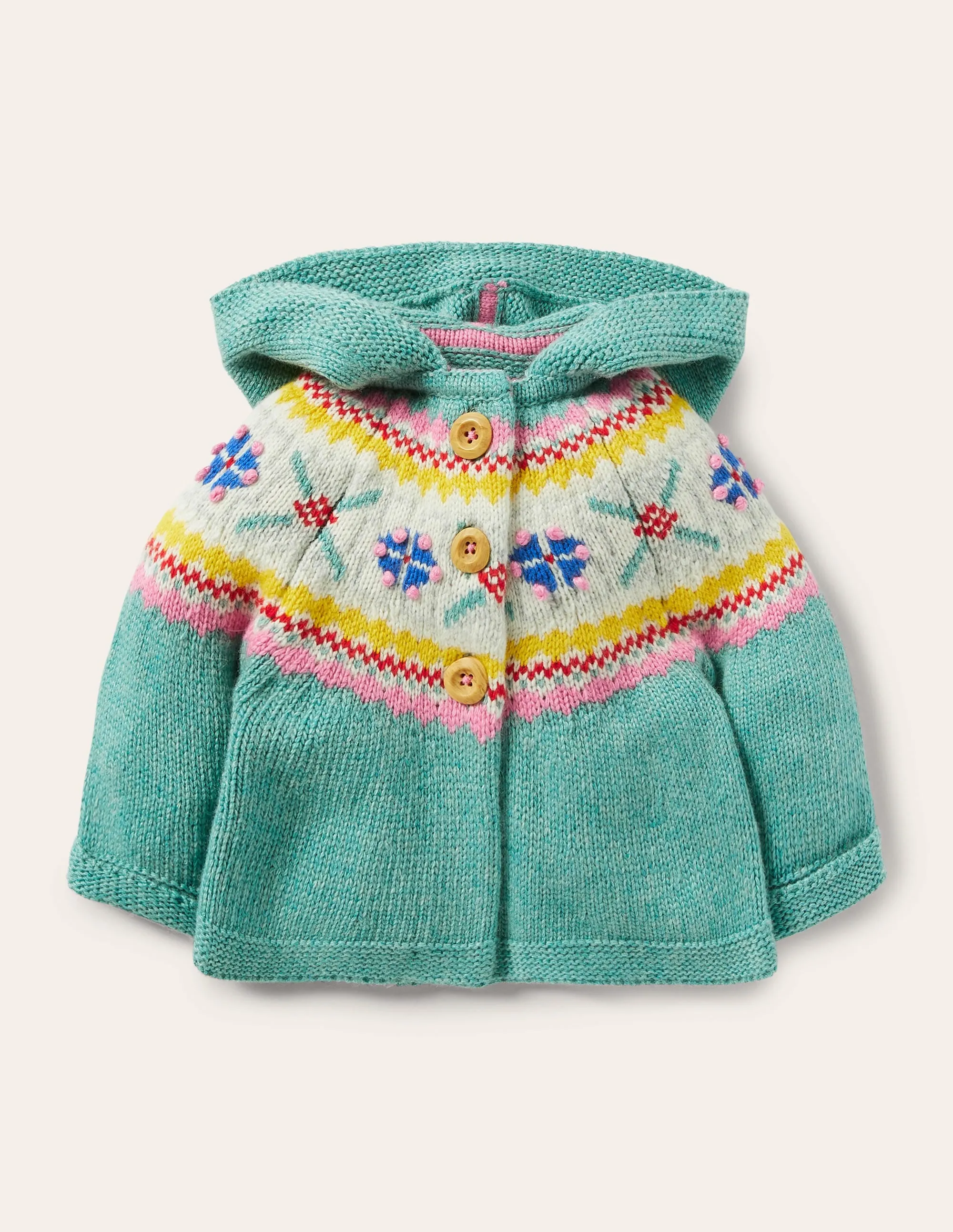 Fairisle Knitted Jacket-Brook