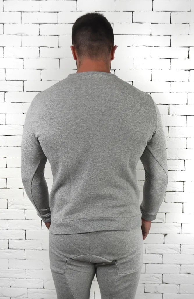 Gods Gift Crew Neck Sweatshirt - Grey