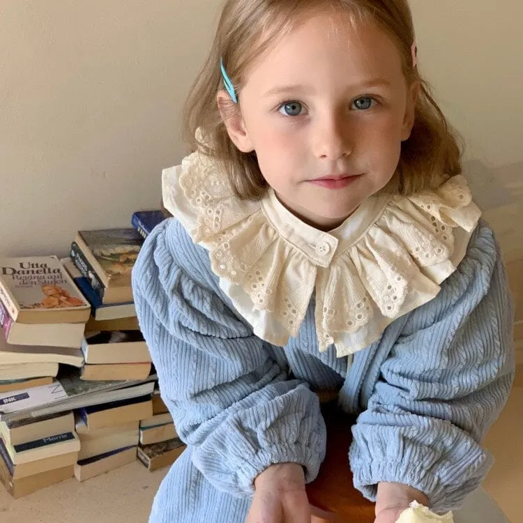 Karina Corduroy Winter Fleece Dress