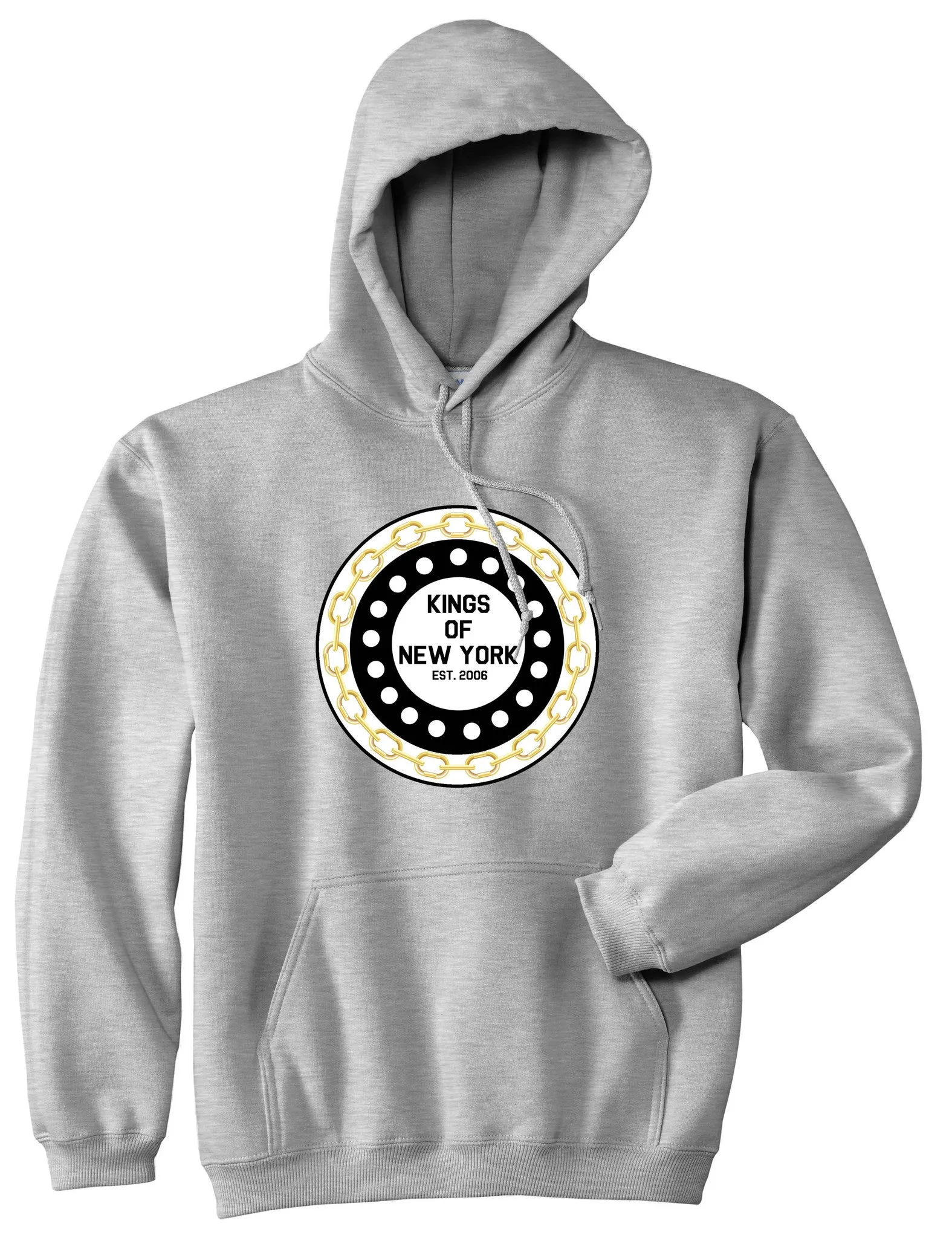 Kings Of NY Chain Logo Pullover Hoodie Hoody