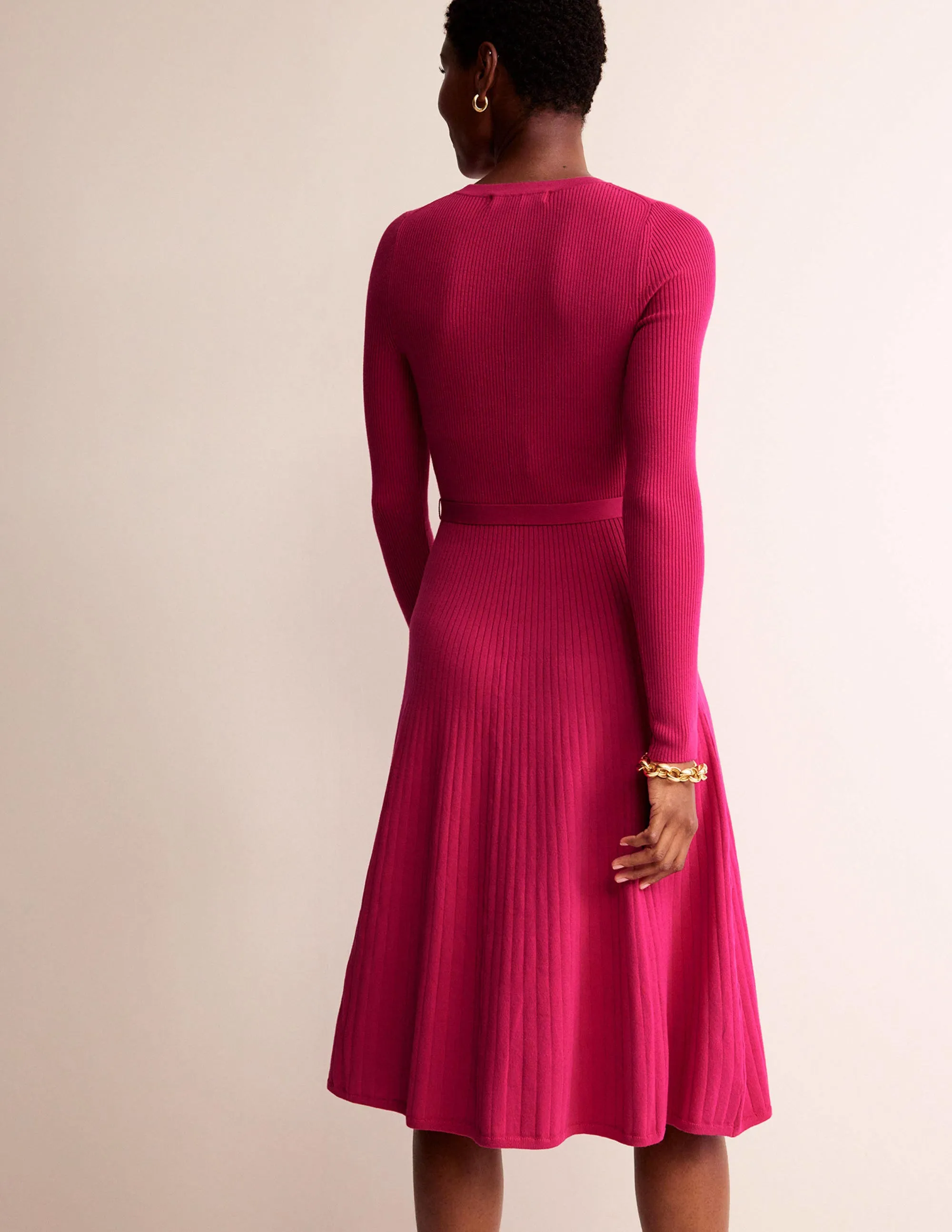 Lola Knitted Midi Dress-Jazzy