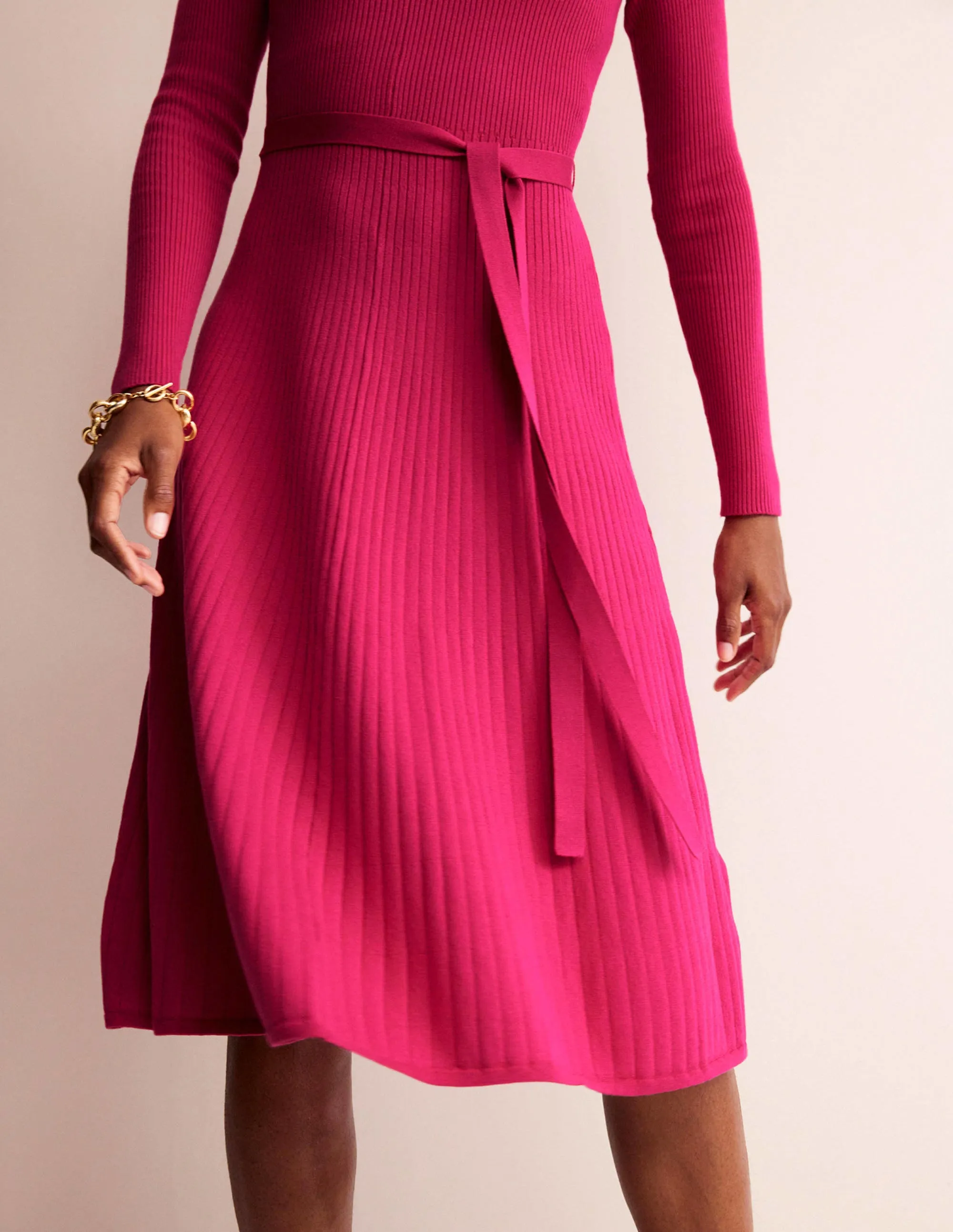 Lola Knitted Midi Dress-Jazzy
