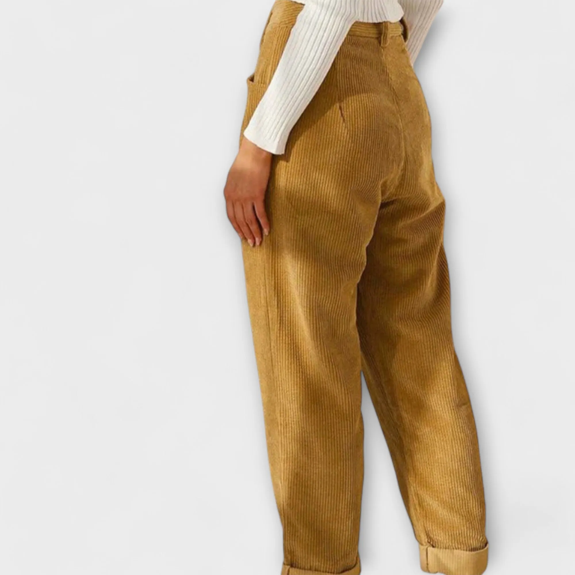 Malia Loose Corduroy Trousers