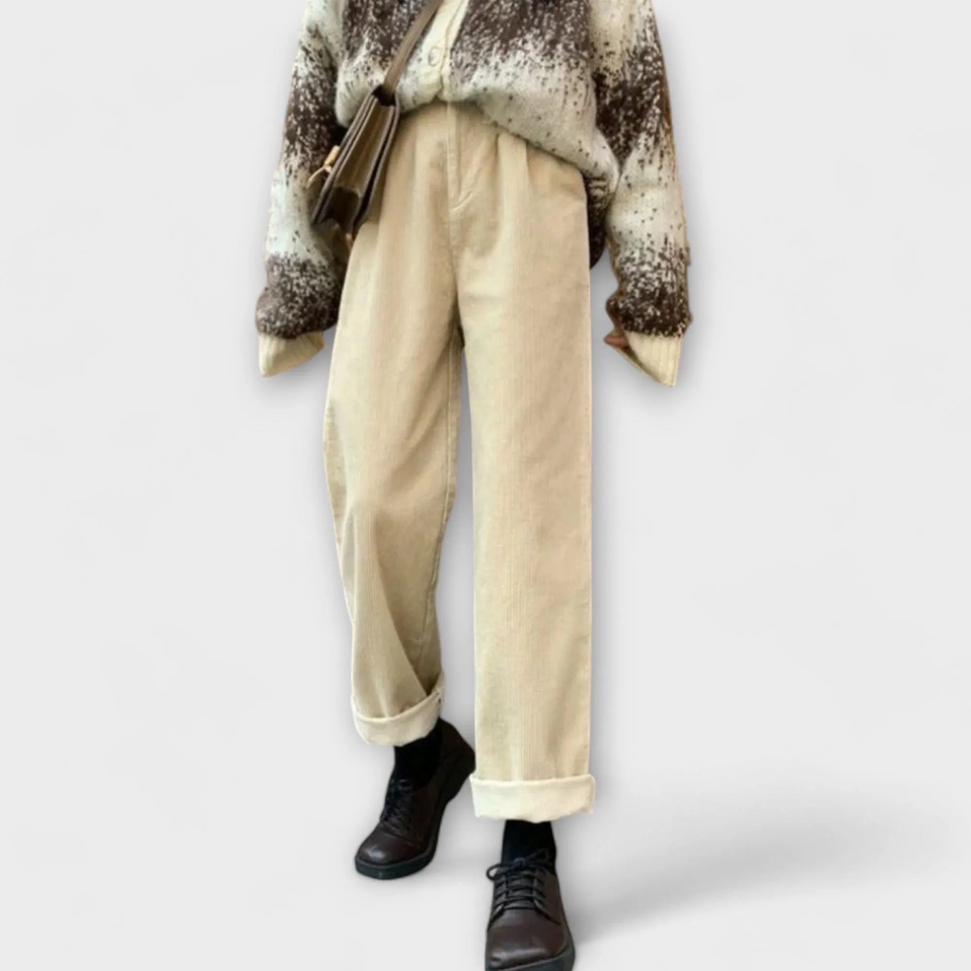 Malia Loose Corduroy Trousers