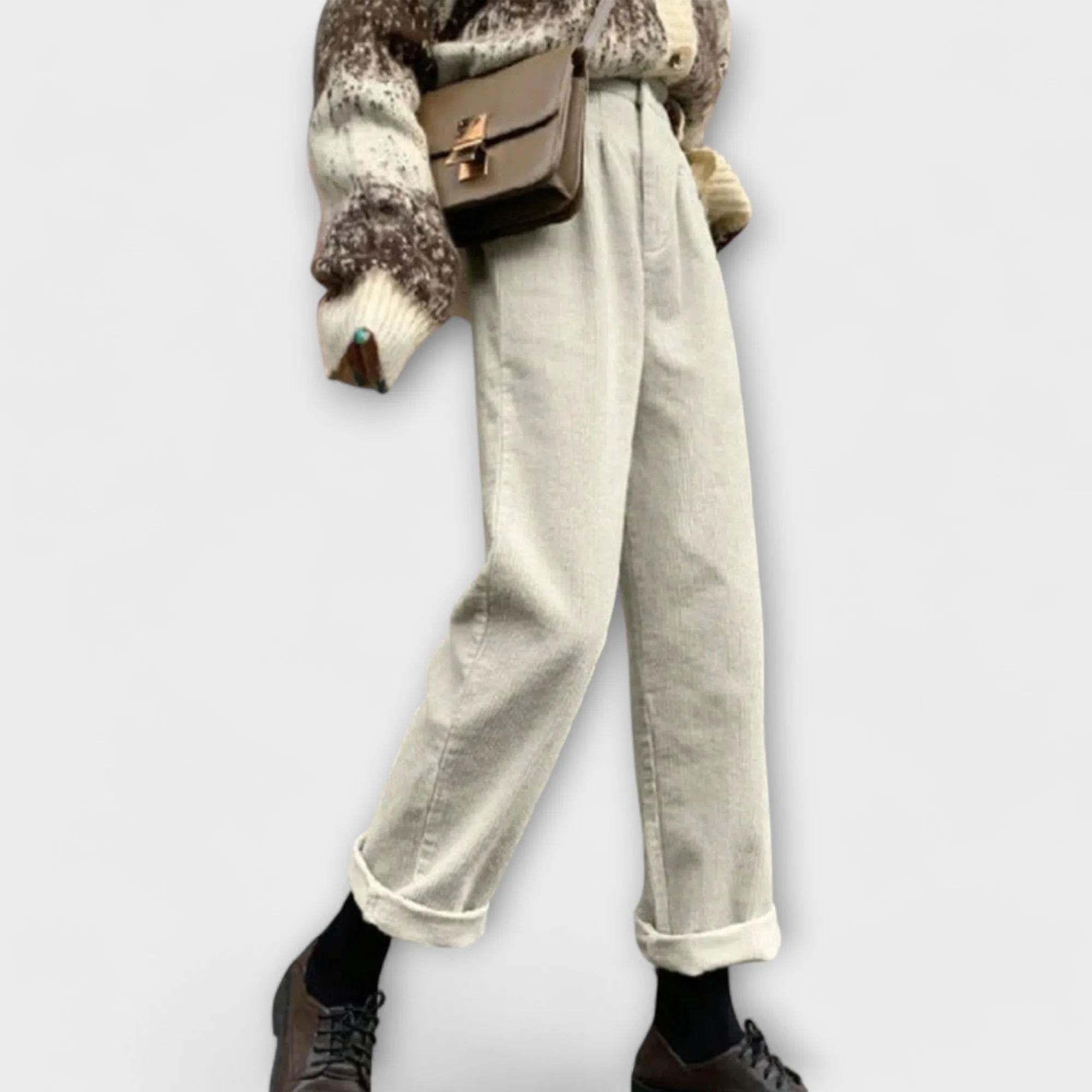Malia Loose Corduroy Trousers