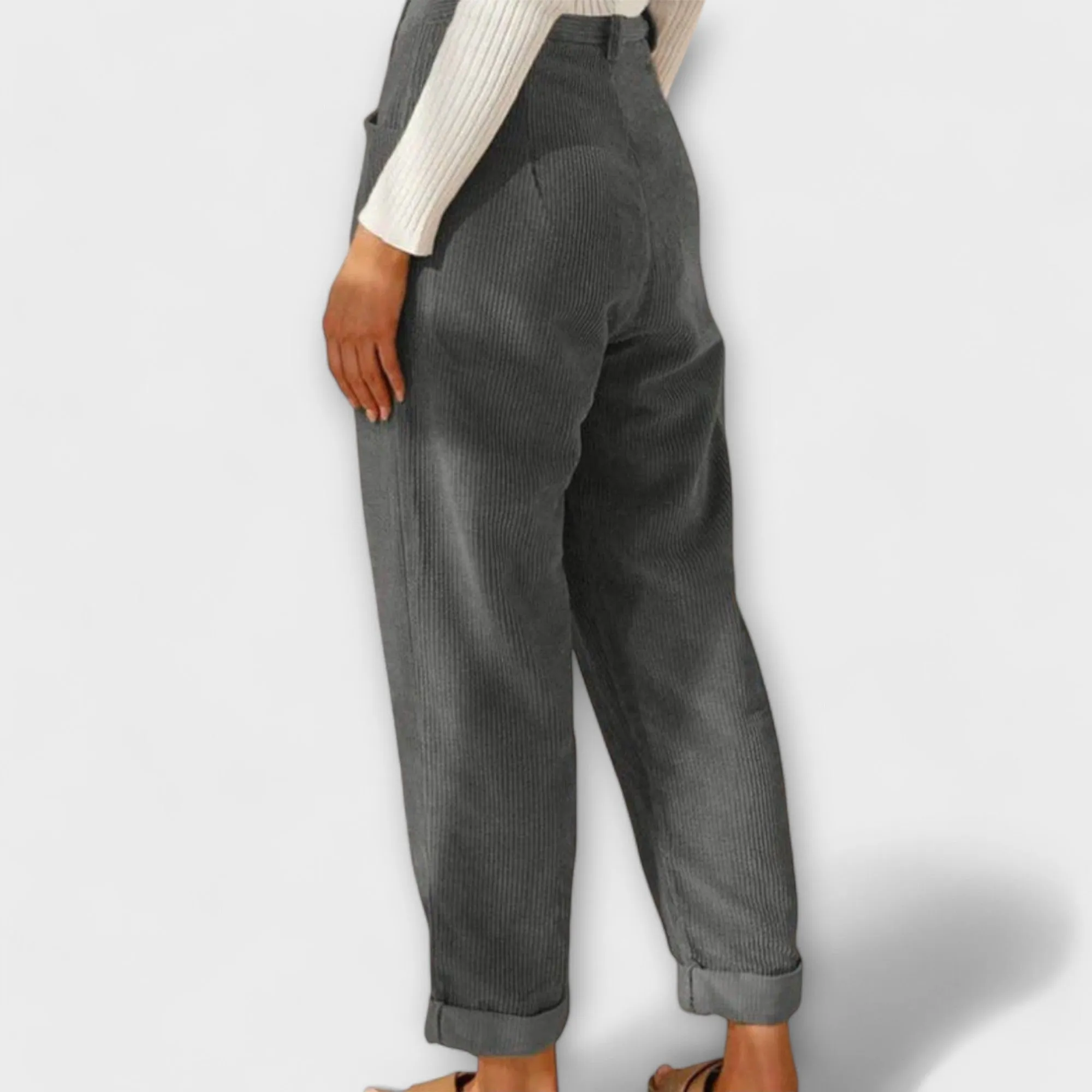 Malia Loose Corduroy Trousers