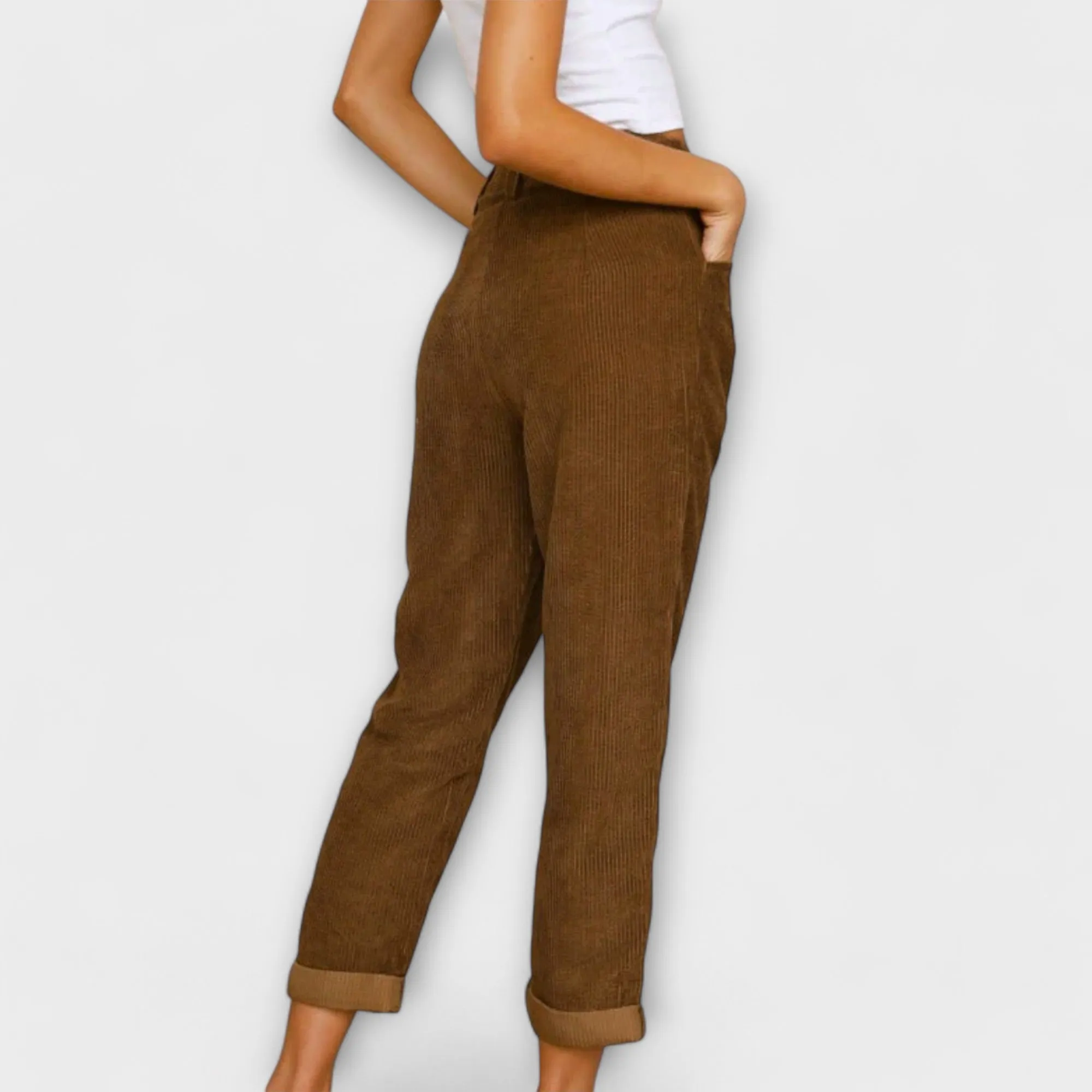 Malia Loose Corduroy Trousers