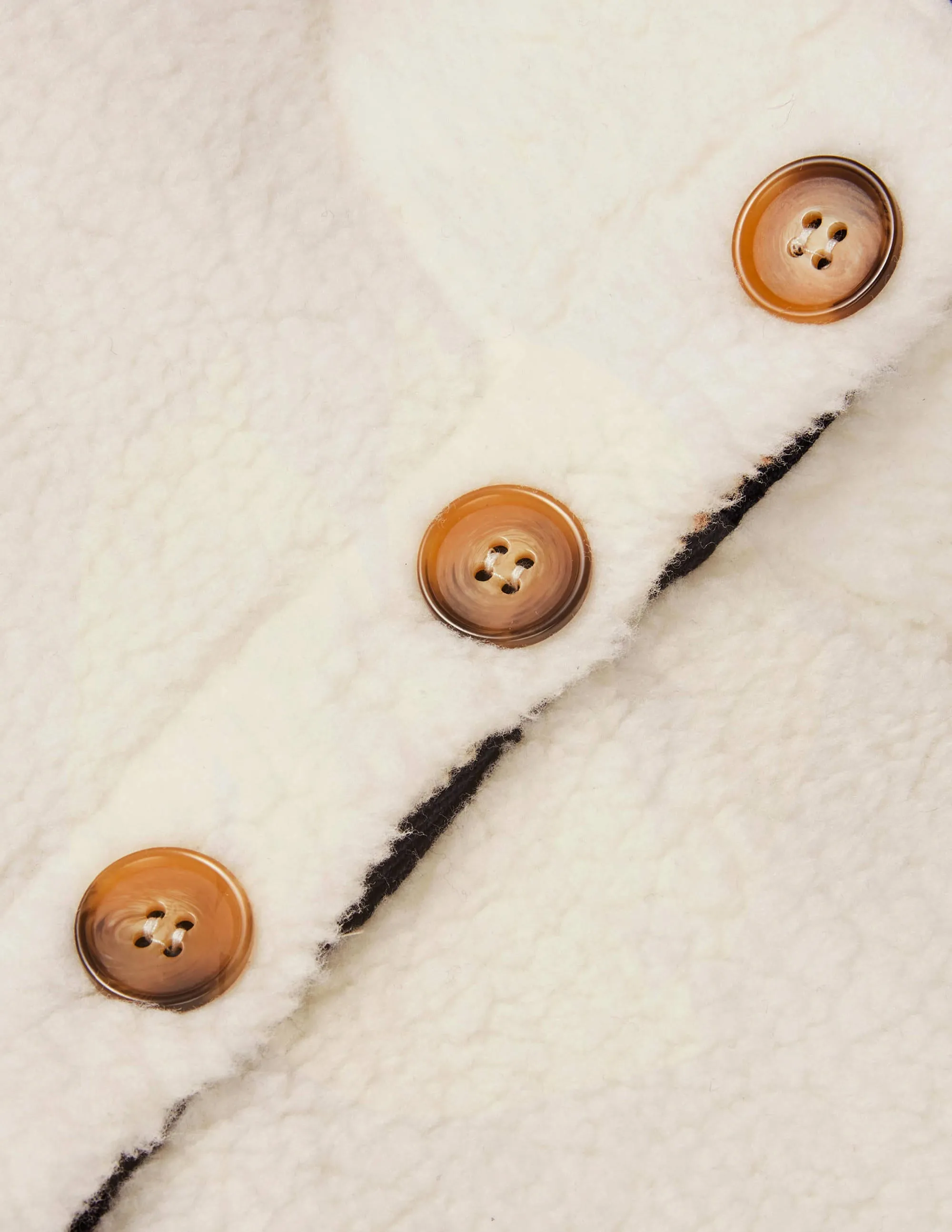 Martha Teddy Jumper-Ivory/Navy