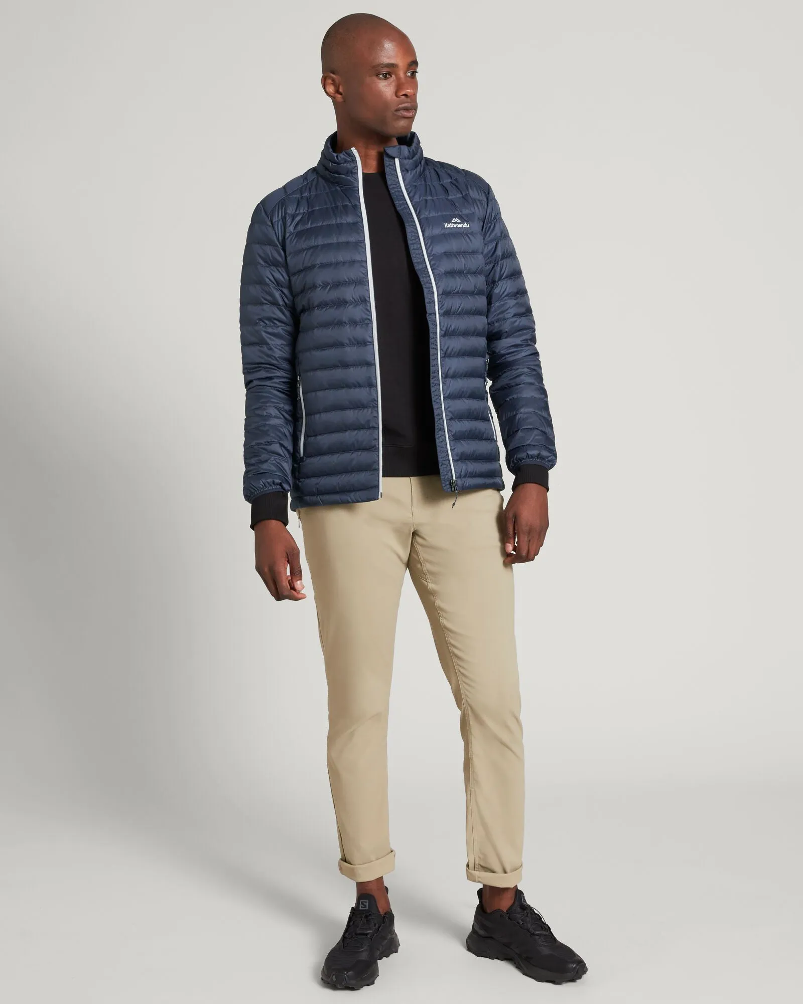 Men's Heli 600 Fill Lightweight Down Jacket - Midnight Navy