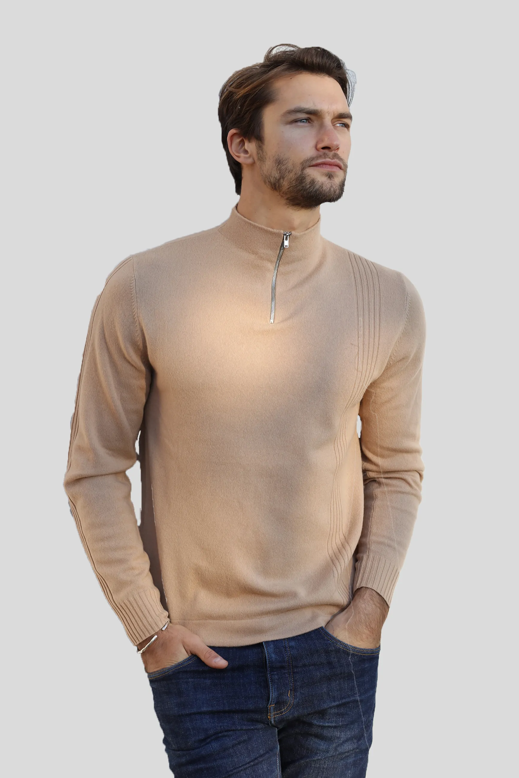 Men's Merino Half-Zip Pullover
