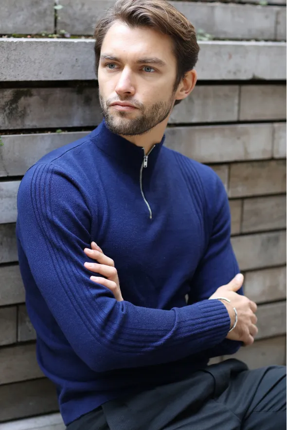 Men's Merino Half-Zip Pullover