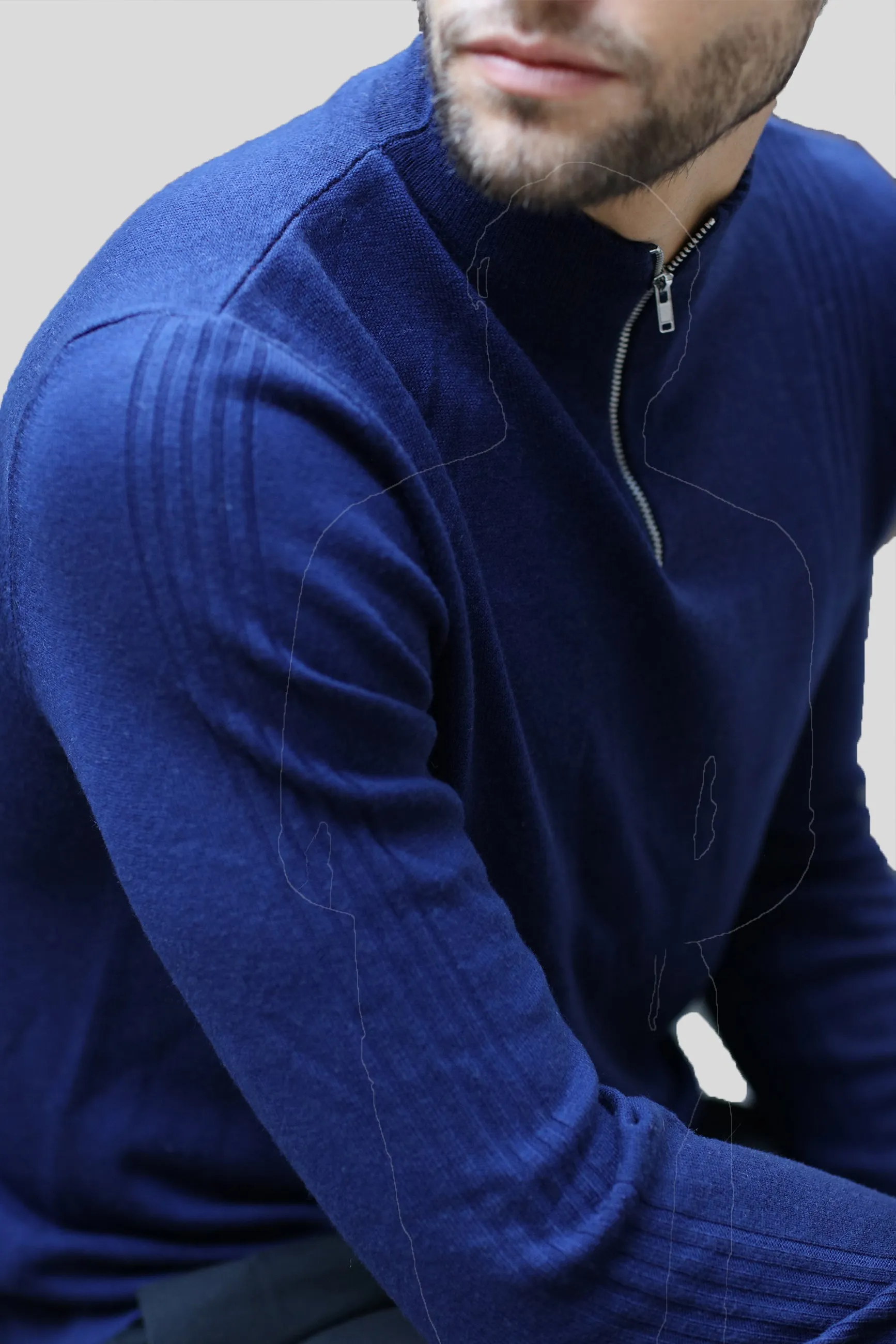 Men's Merino Half-Zip Pullover