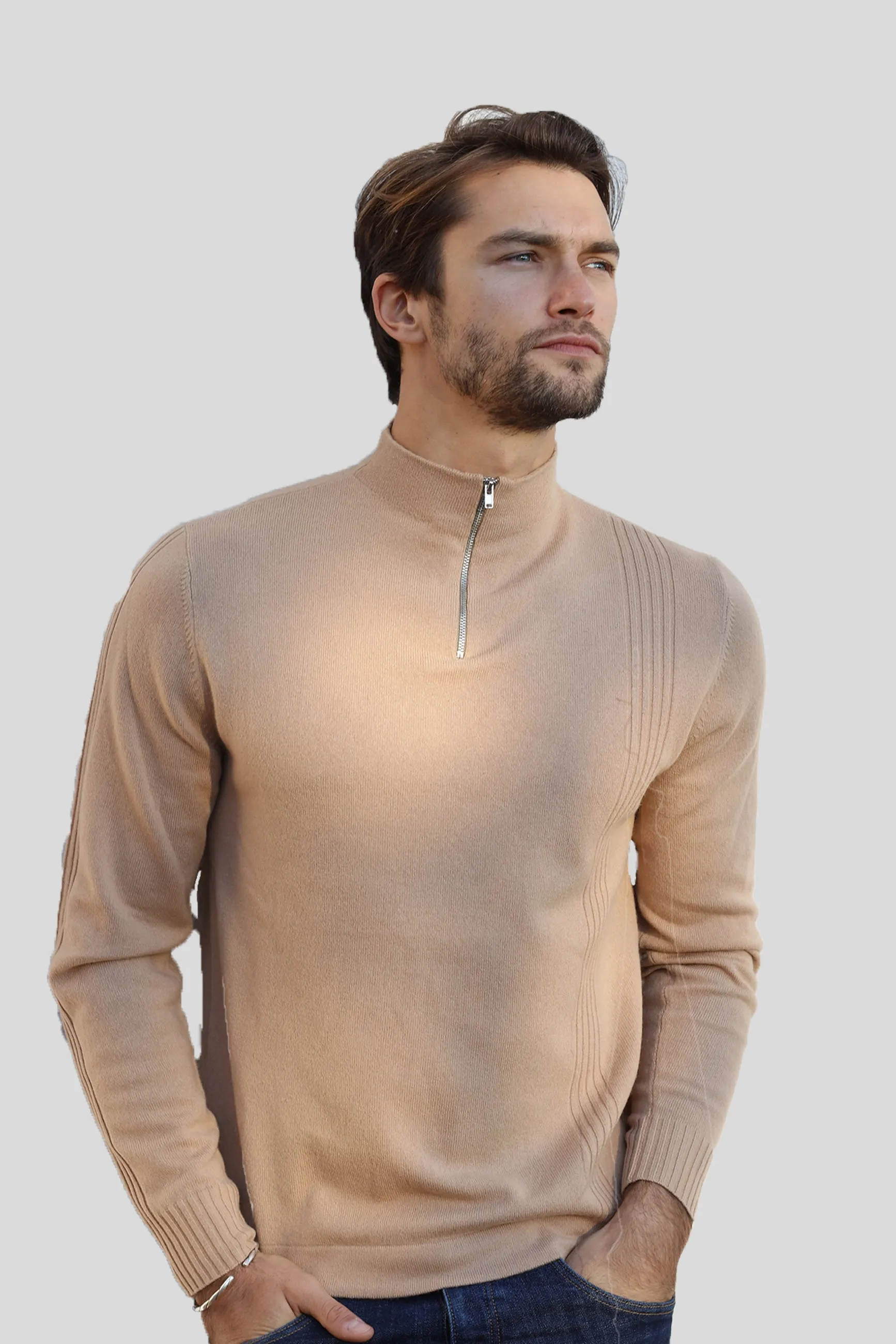 Men's Merino Half-Zip Pullover