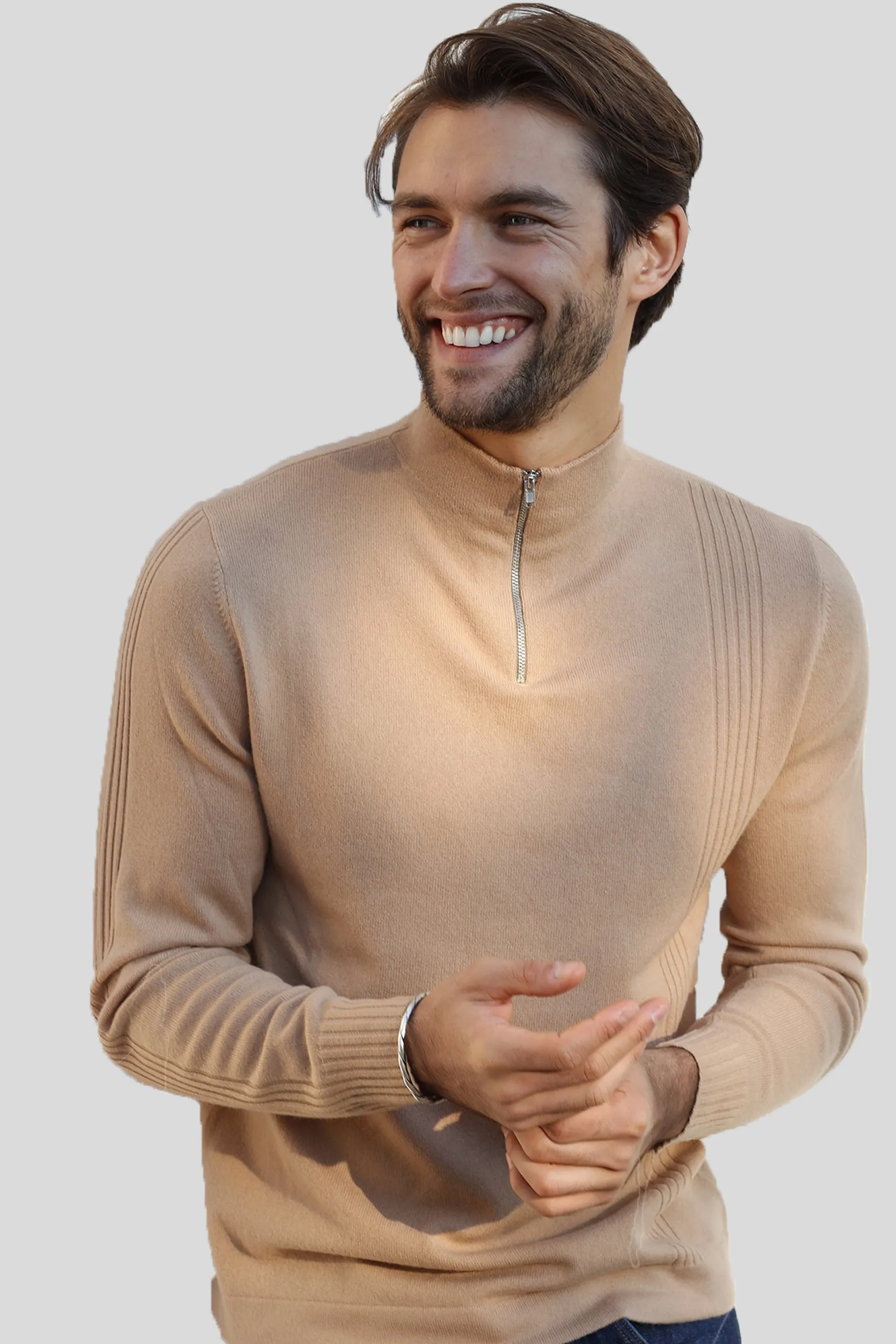 Men's Merino Half-Zip Pullover