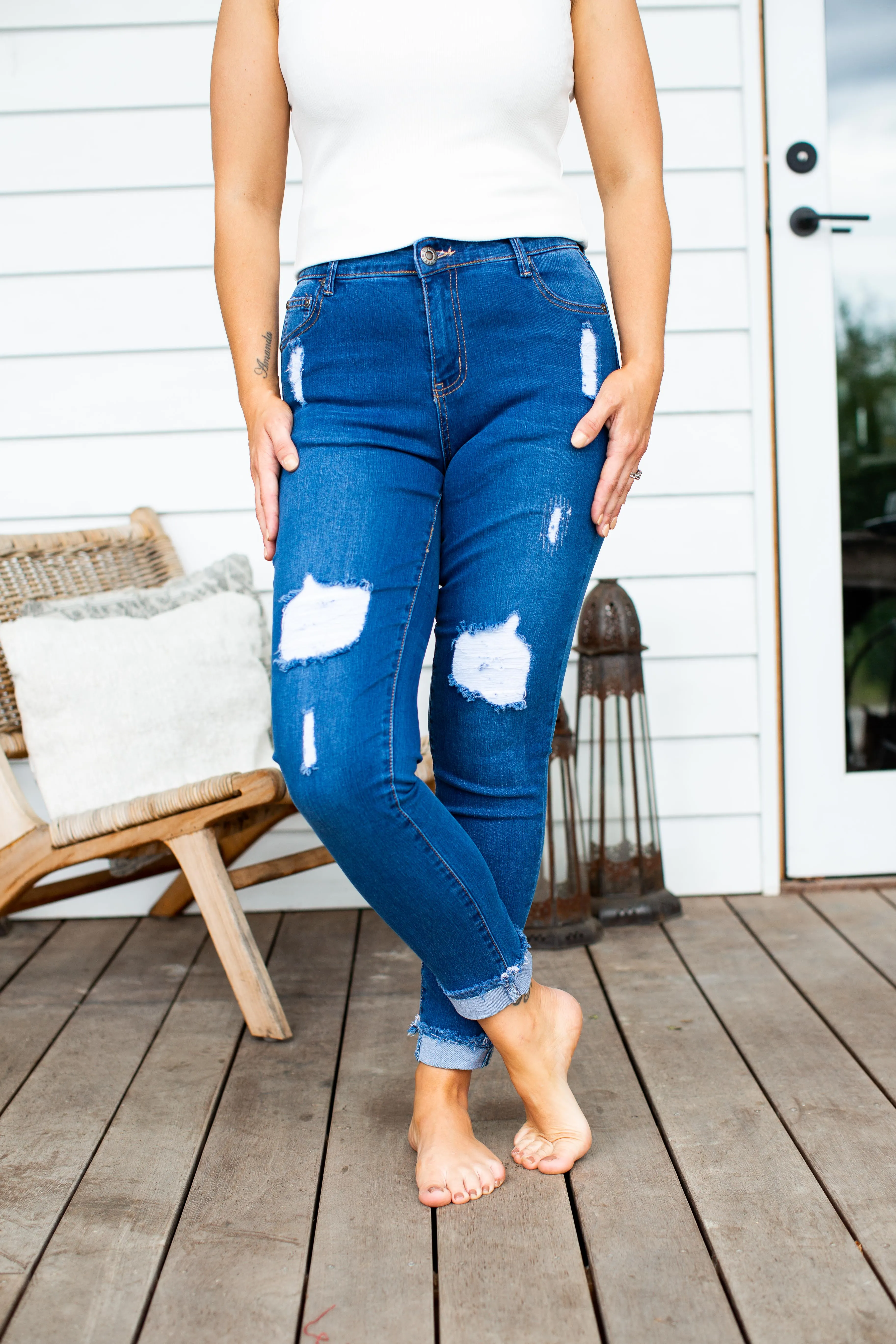Peta Jeans in Dark Blue
