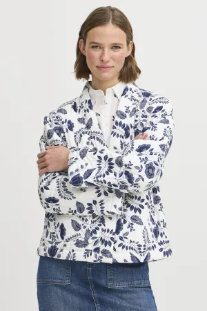 QUILTED FLORAL JACKET