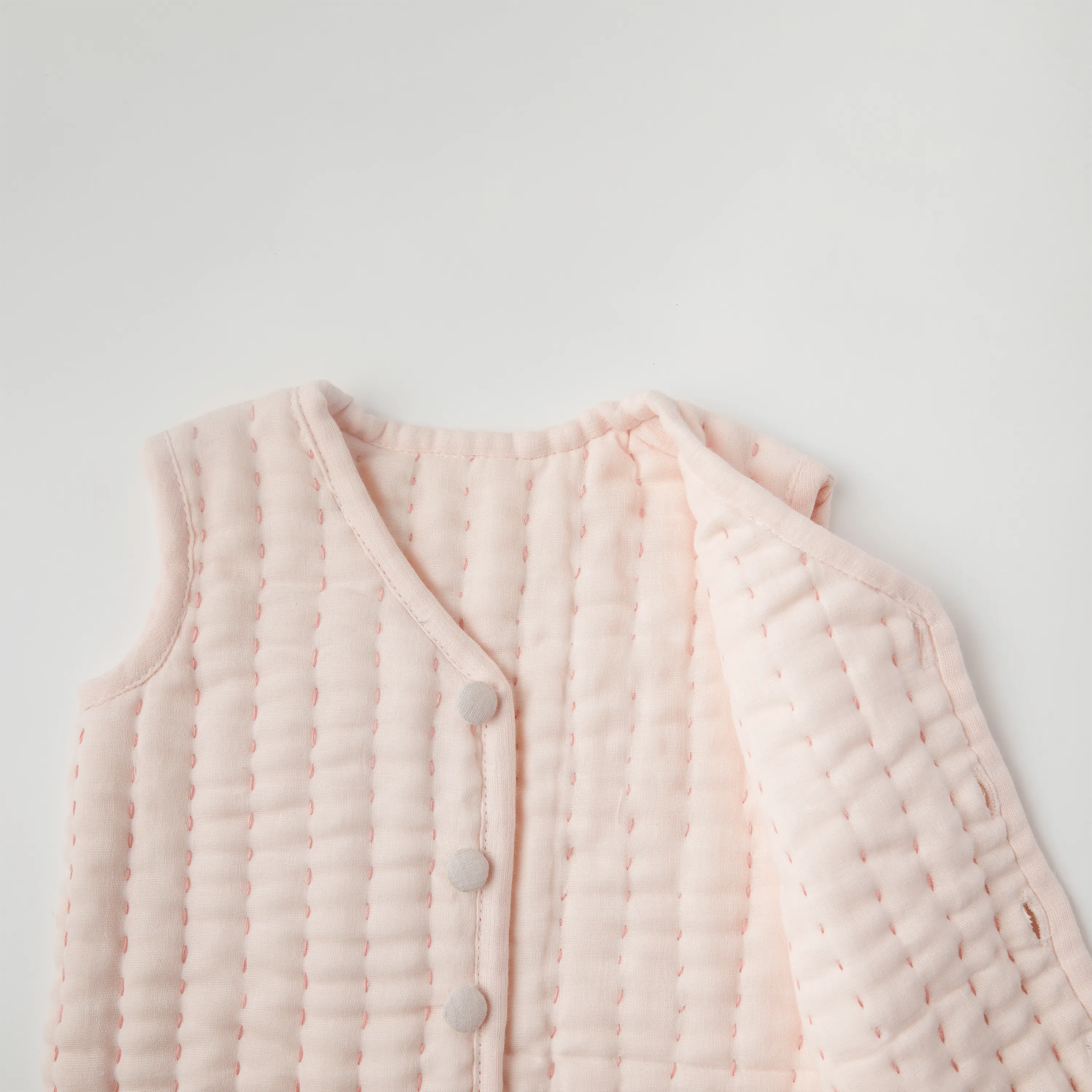 Rosette Muslin Quilted jacket