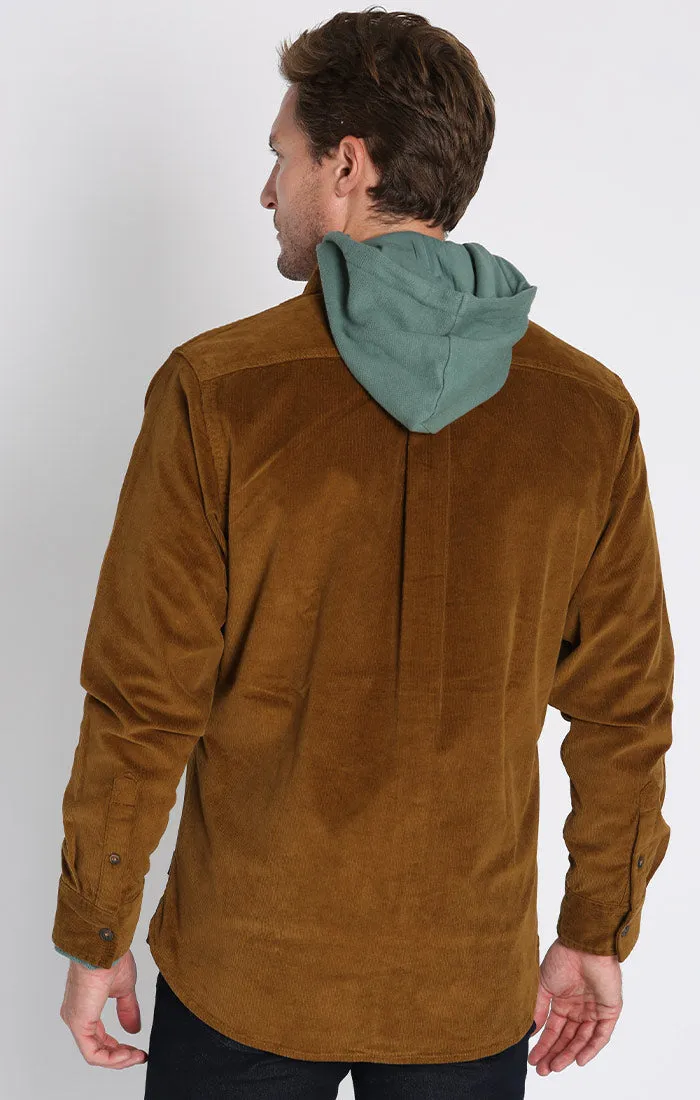 Stretch Corduroy Overshirt