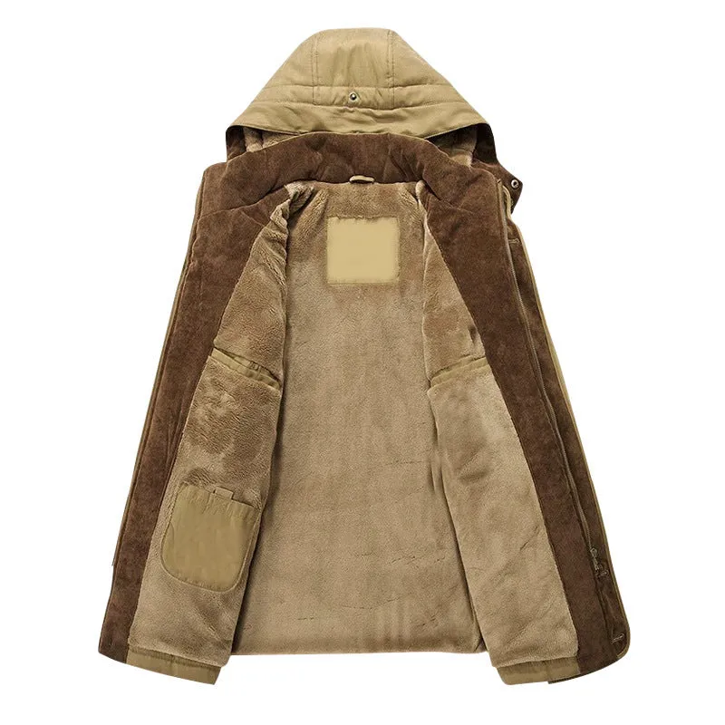 Thick cotton coat