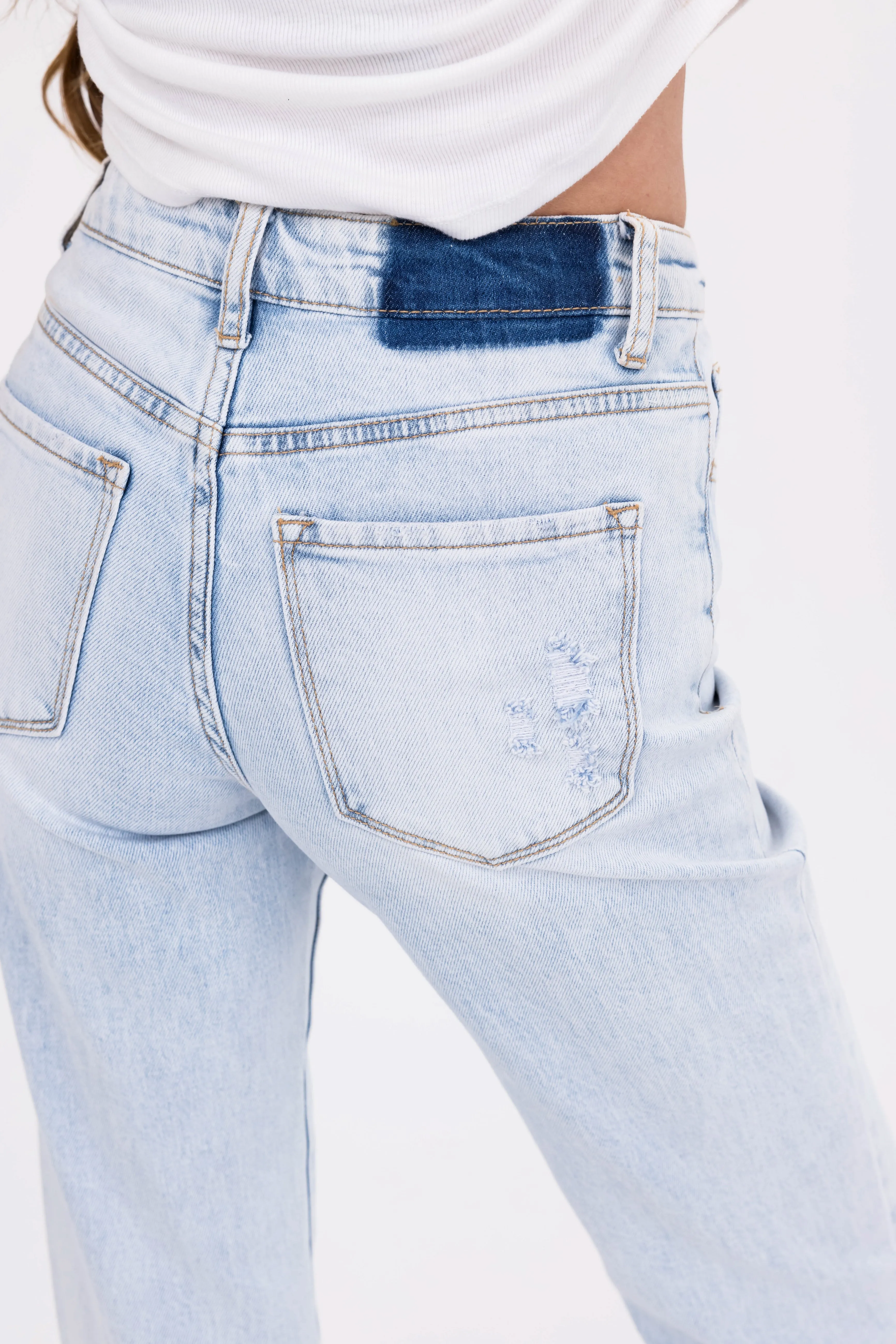 Vervet Light Wash High Rise Vintage Flare Jeans