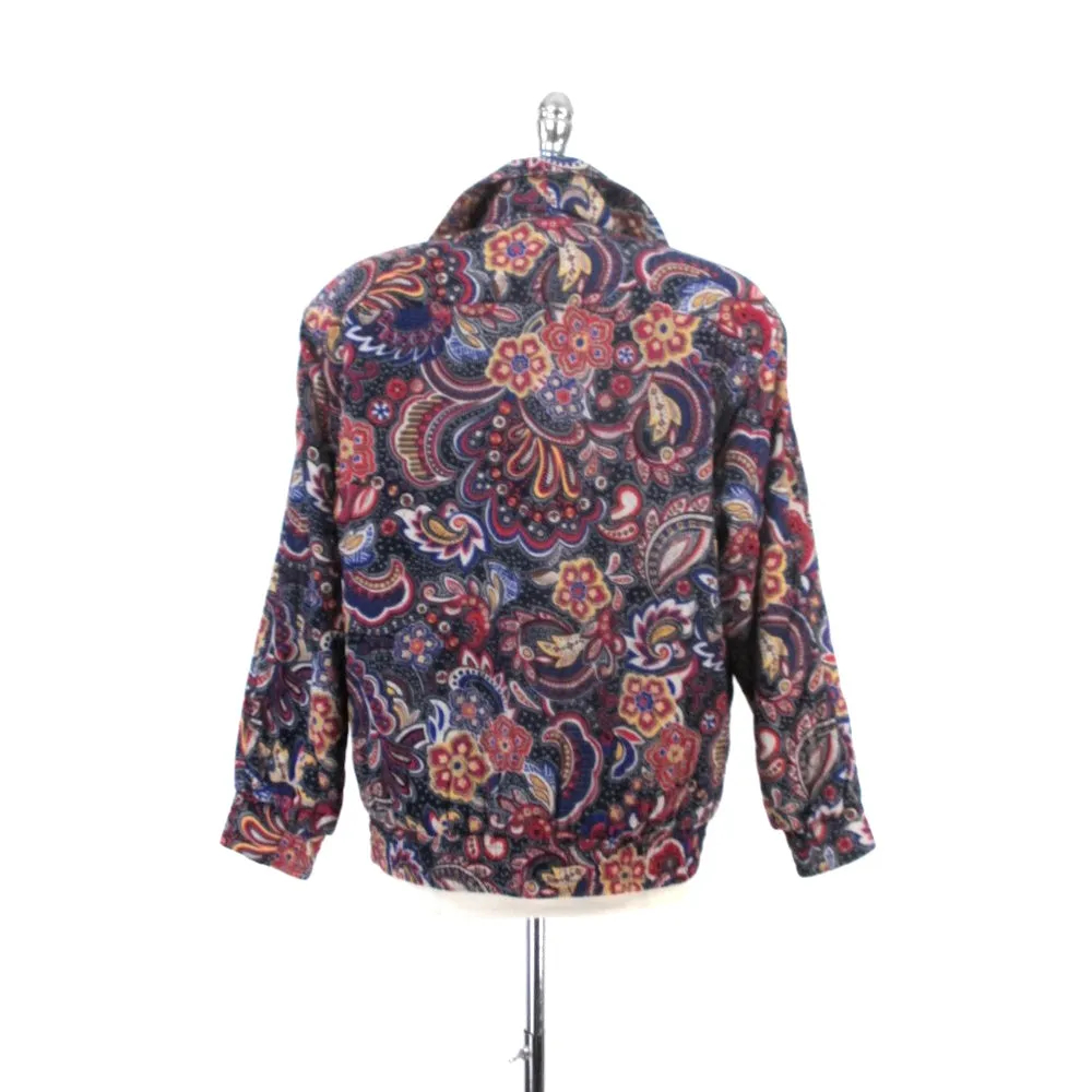 Vintage 80s Lilli Ann Quilted  Windbreaker | Jacket | Light Coat L