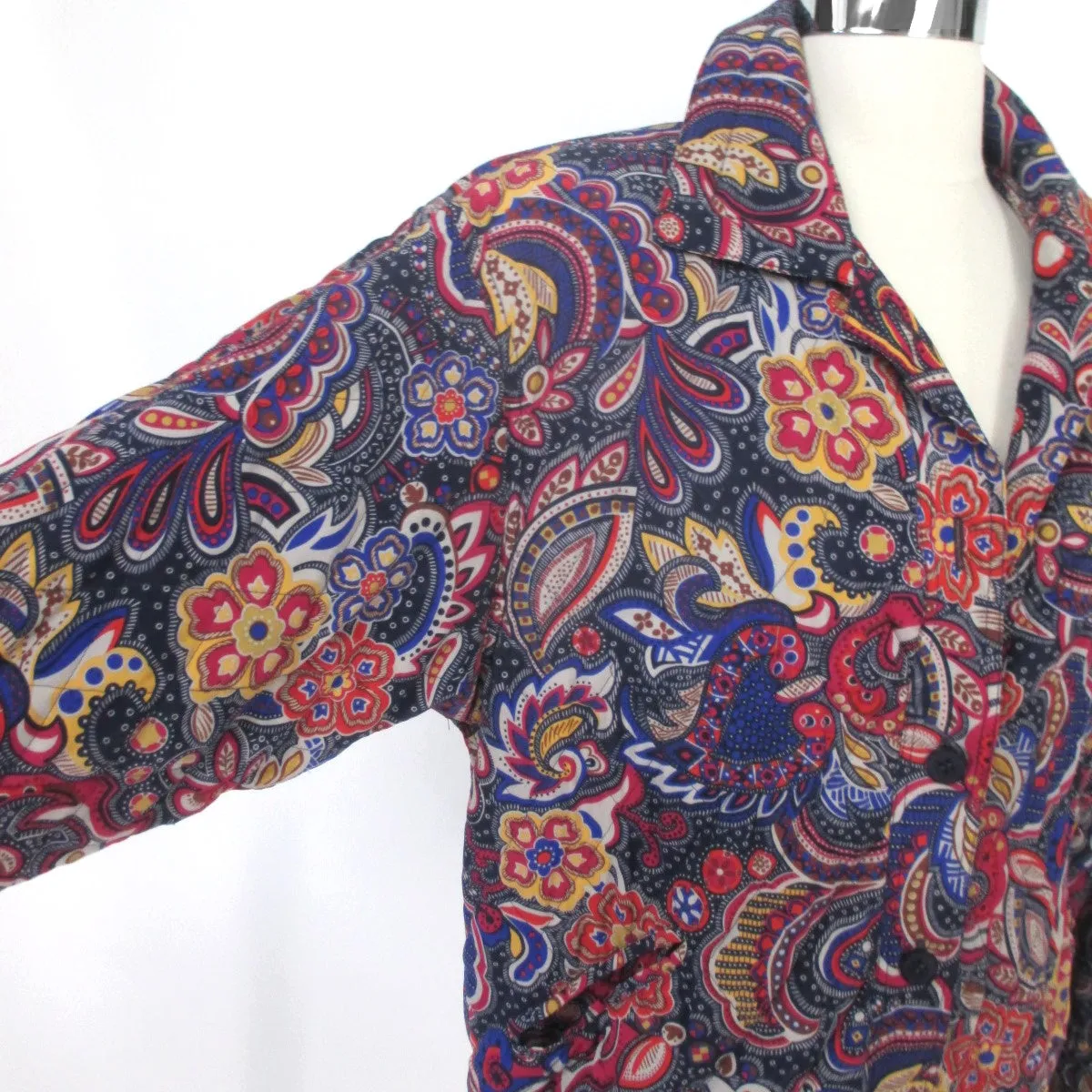 Vintage 80s Lilli Ann Quilted  Windbreaker | Jacket | Light Coat L