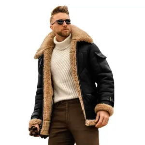West Louis Fur Western Vintage Warm Coat
