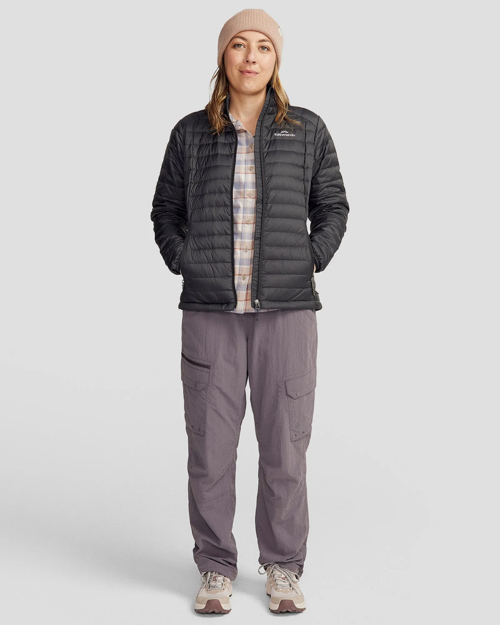 Women's Heli 600 Fill Lightweight Down Jacket - Black